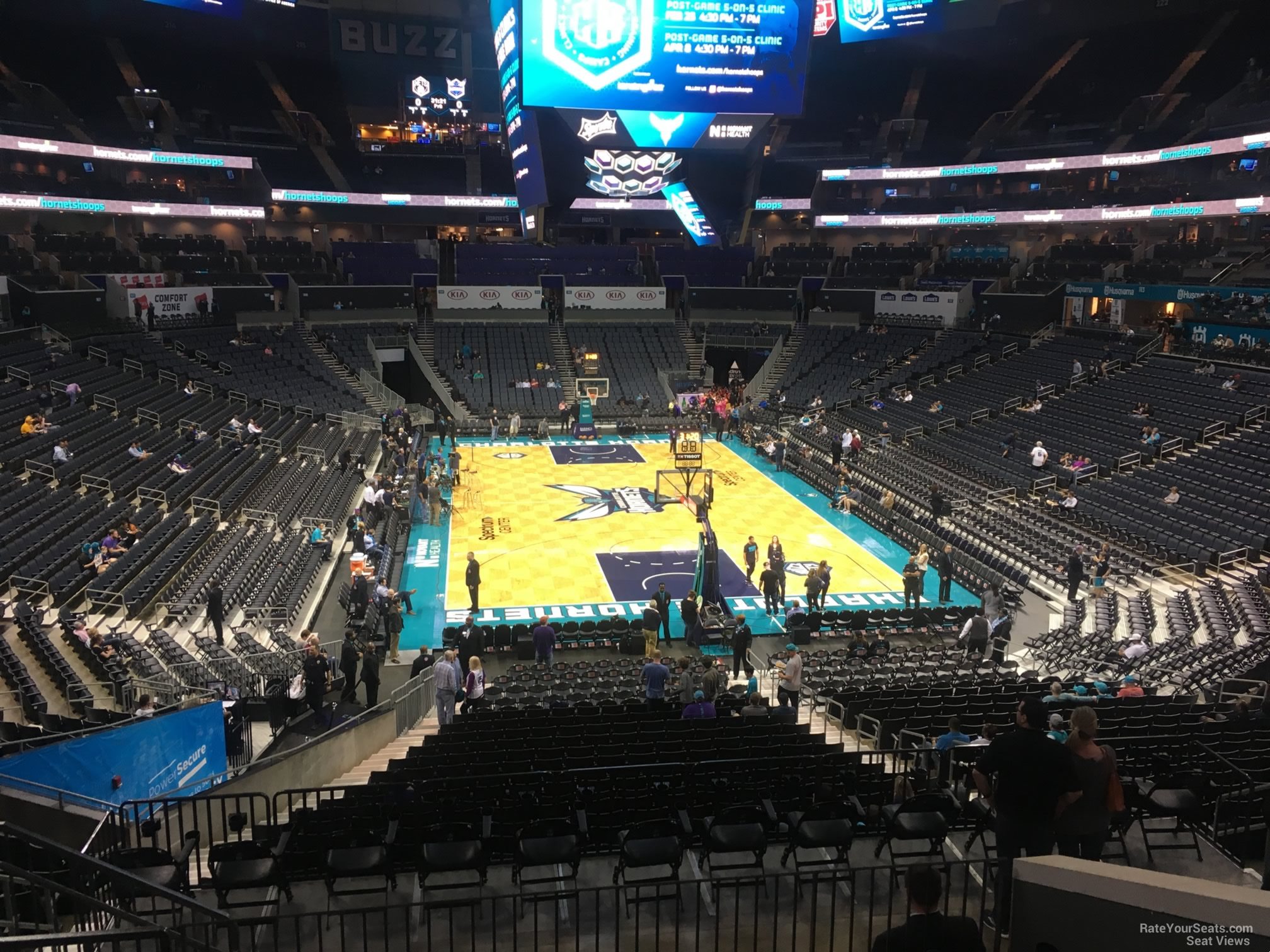 section 101 seat view  for basketball - spectrum center