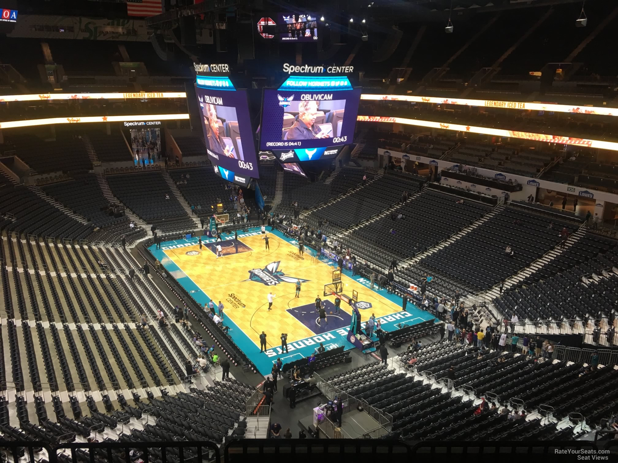 Section 220 at Spectrum Center Charlotte