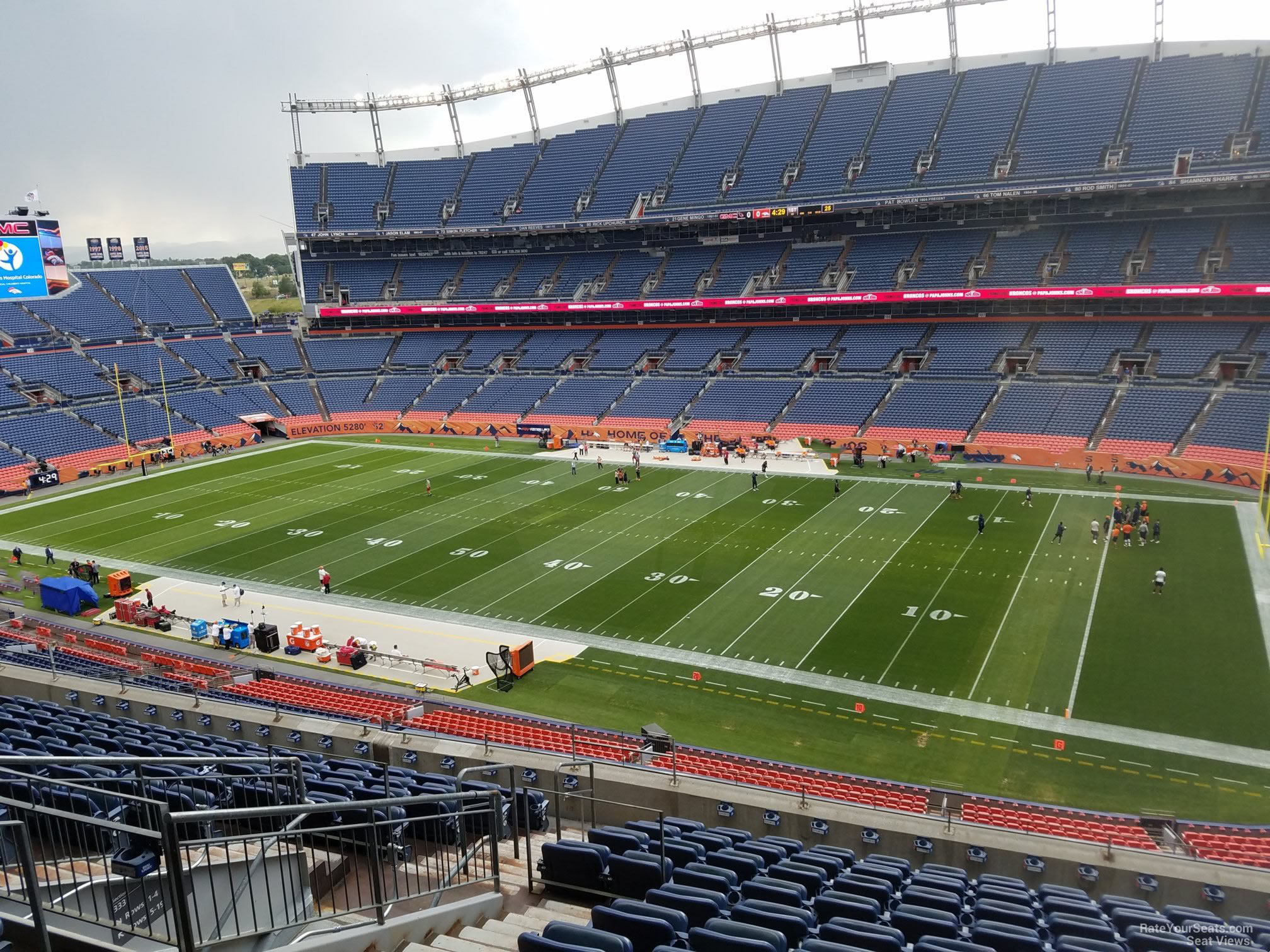 Denver Broncos Seating Chart With Rows