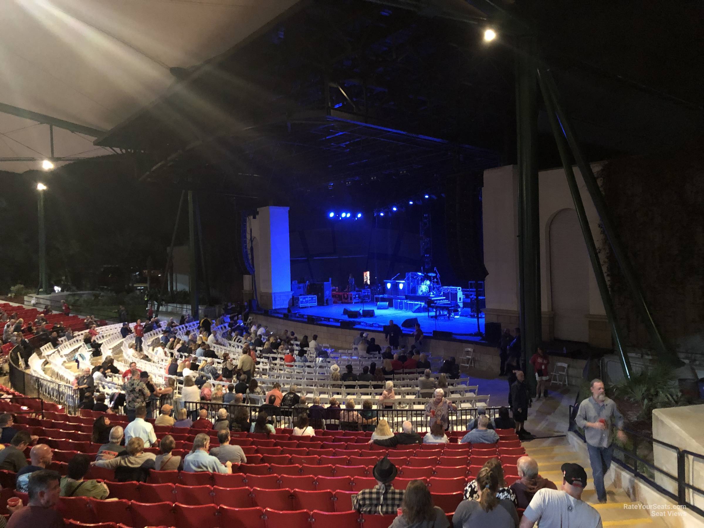 Detailed St Augustine Amphitheater Seating Chart