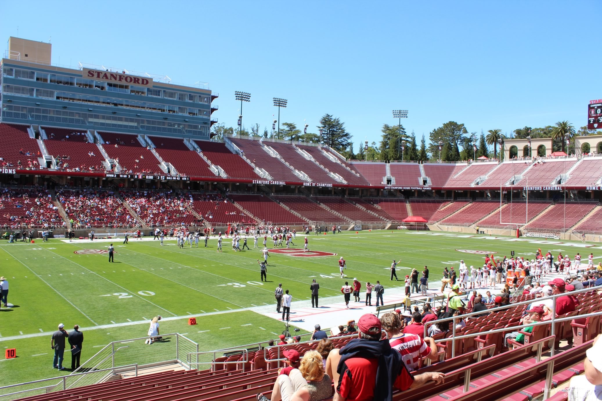 Stanford Football Stadium Seating Chart Rows