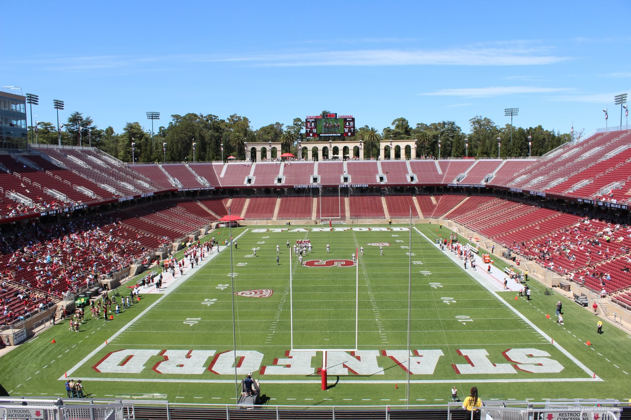 Stanford Cardinal Football Seating Chart