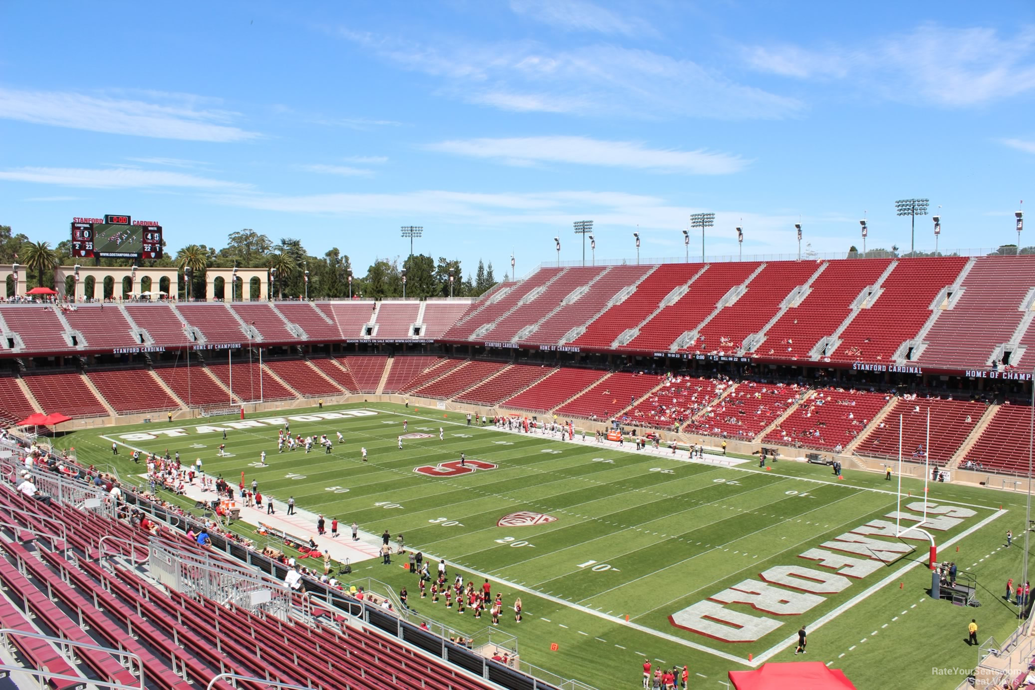 Seating Chart For Stanford Stadium