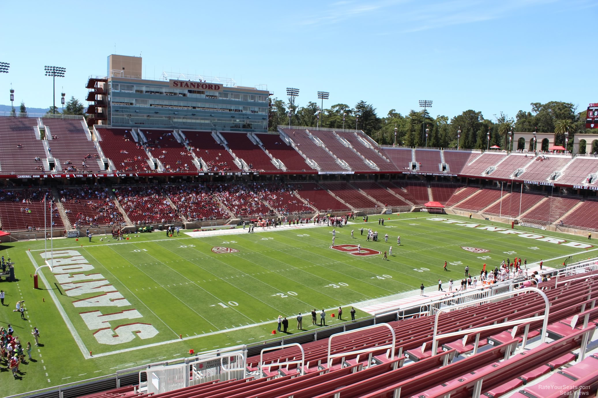 Stanford Stadium Seating Chart 3d