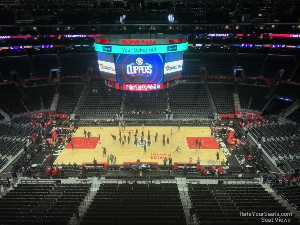 Staples Center Lakers Seating Chart View Elcho Table