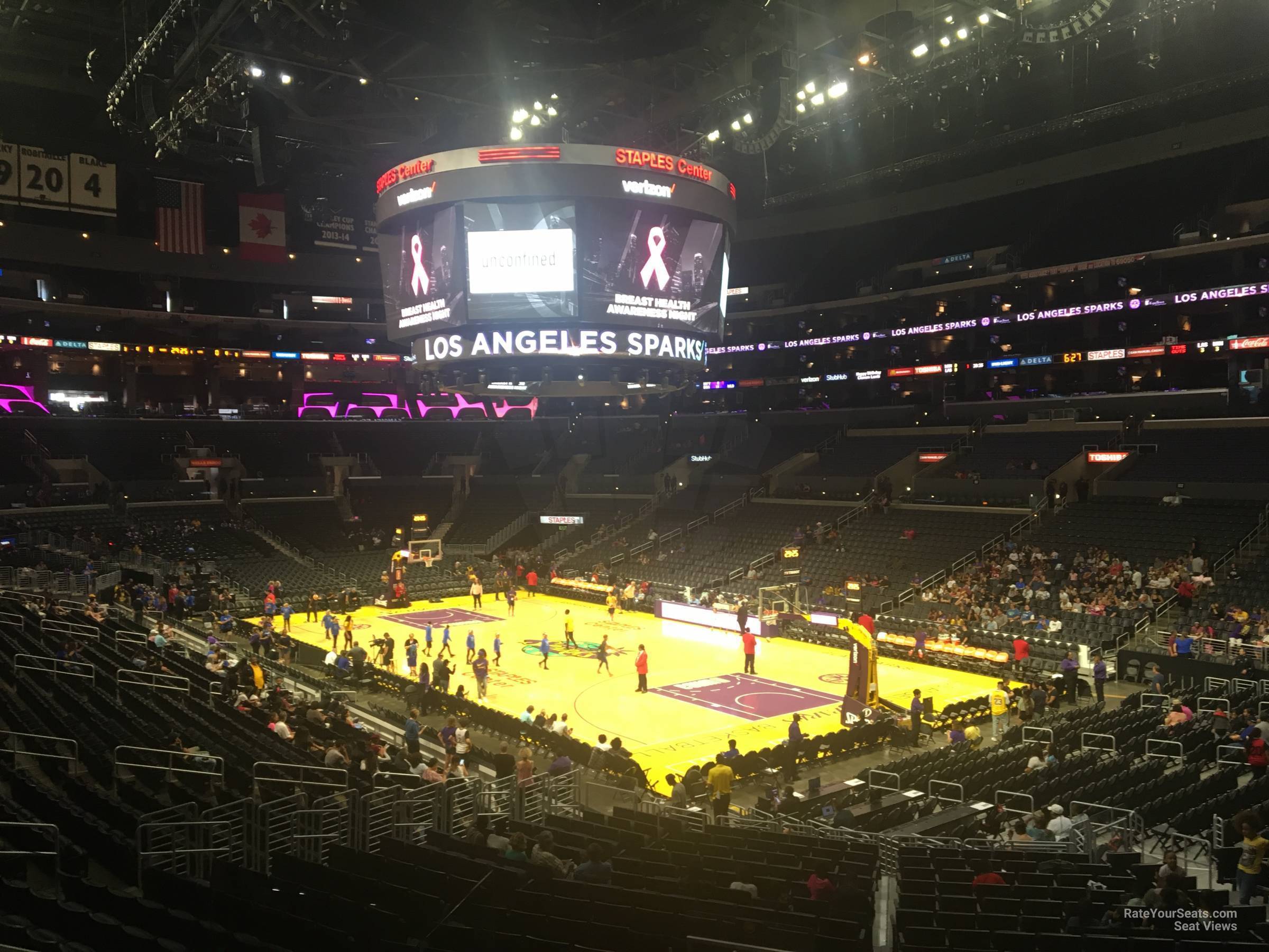clippers staples center