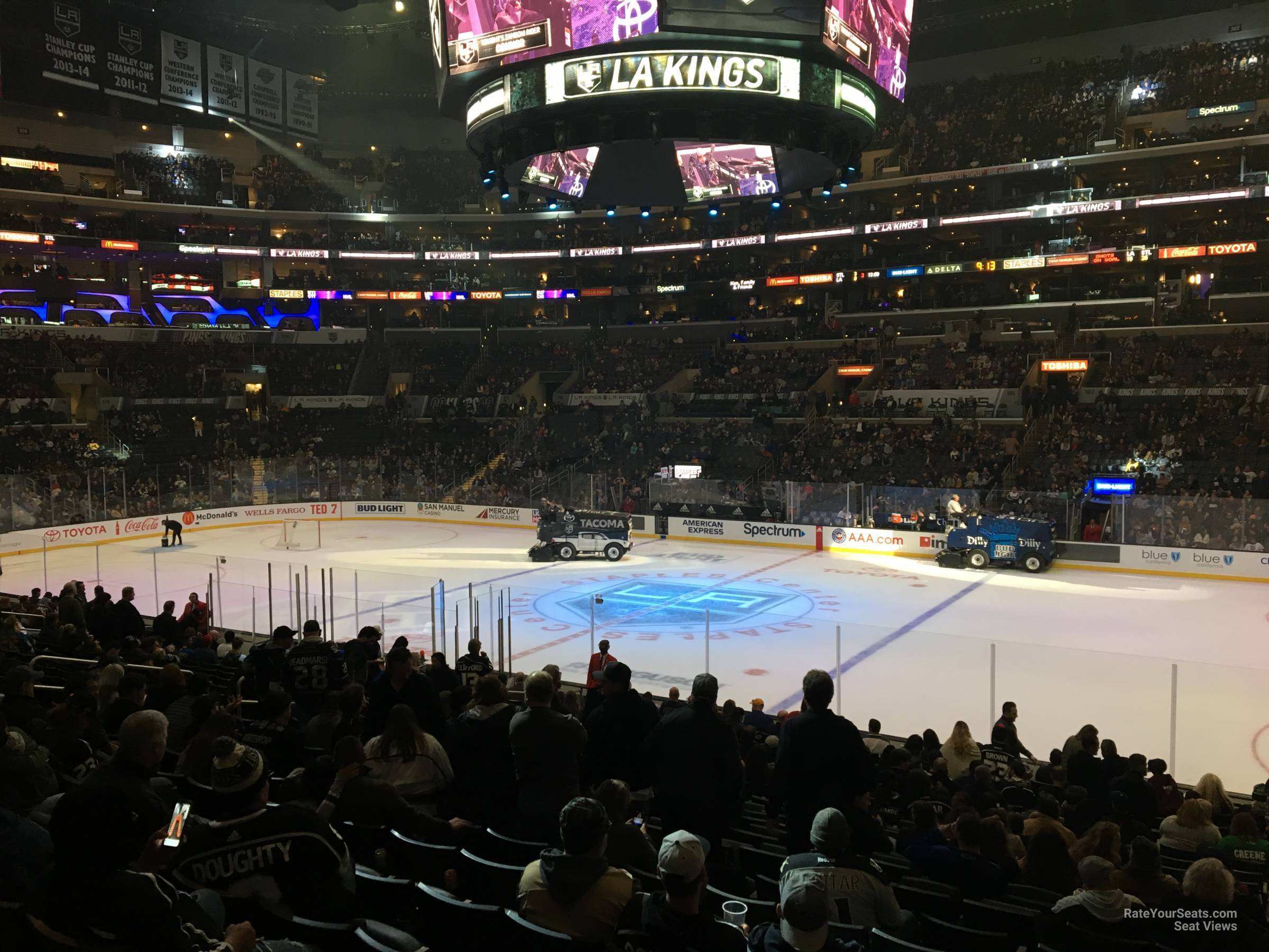 Staples Center Section 110 - Los Angeles Kings - RateYourSeats.com