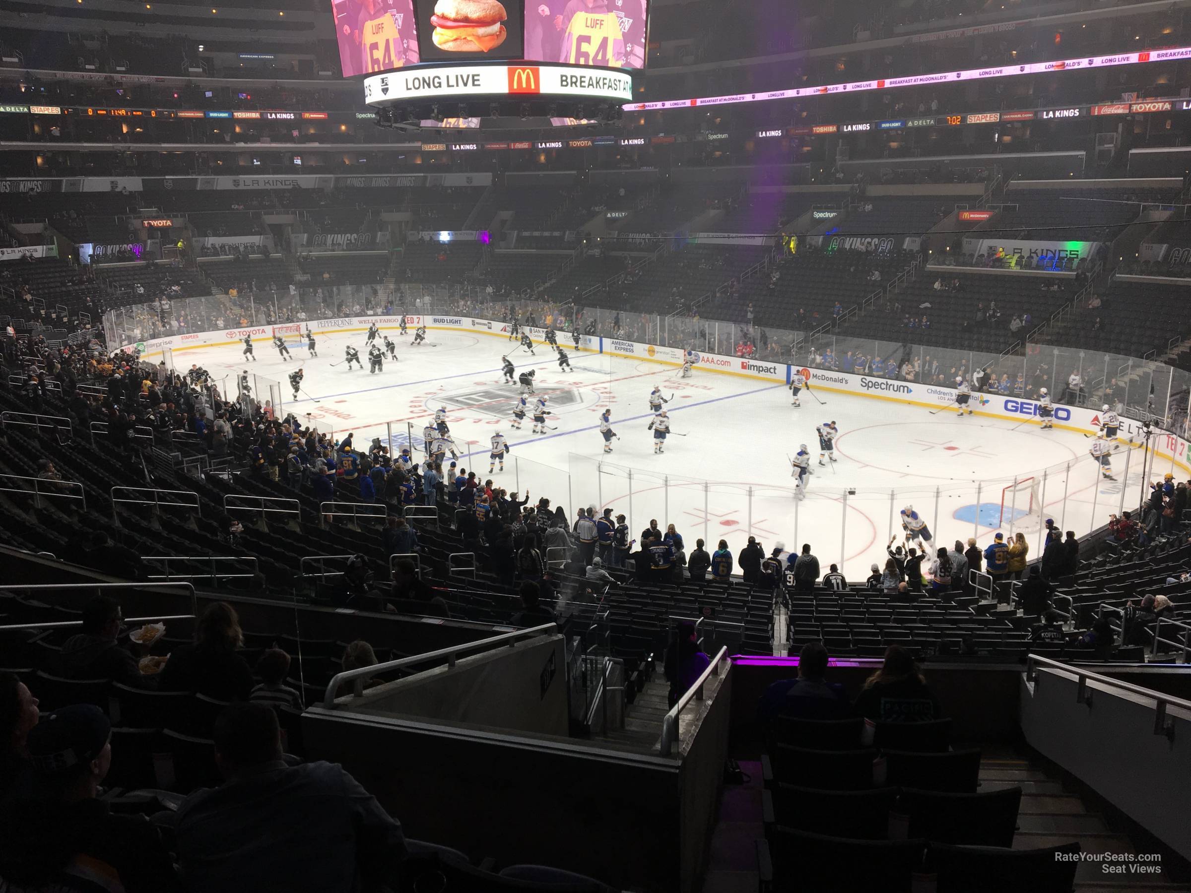 Los Angeles Kings Staples Center Seating Chart