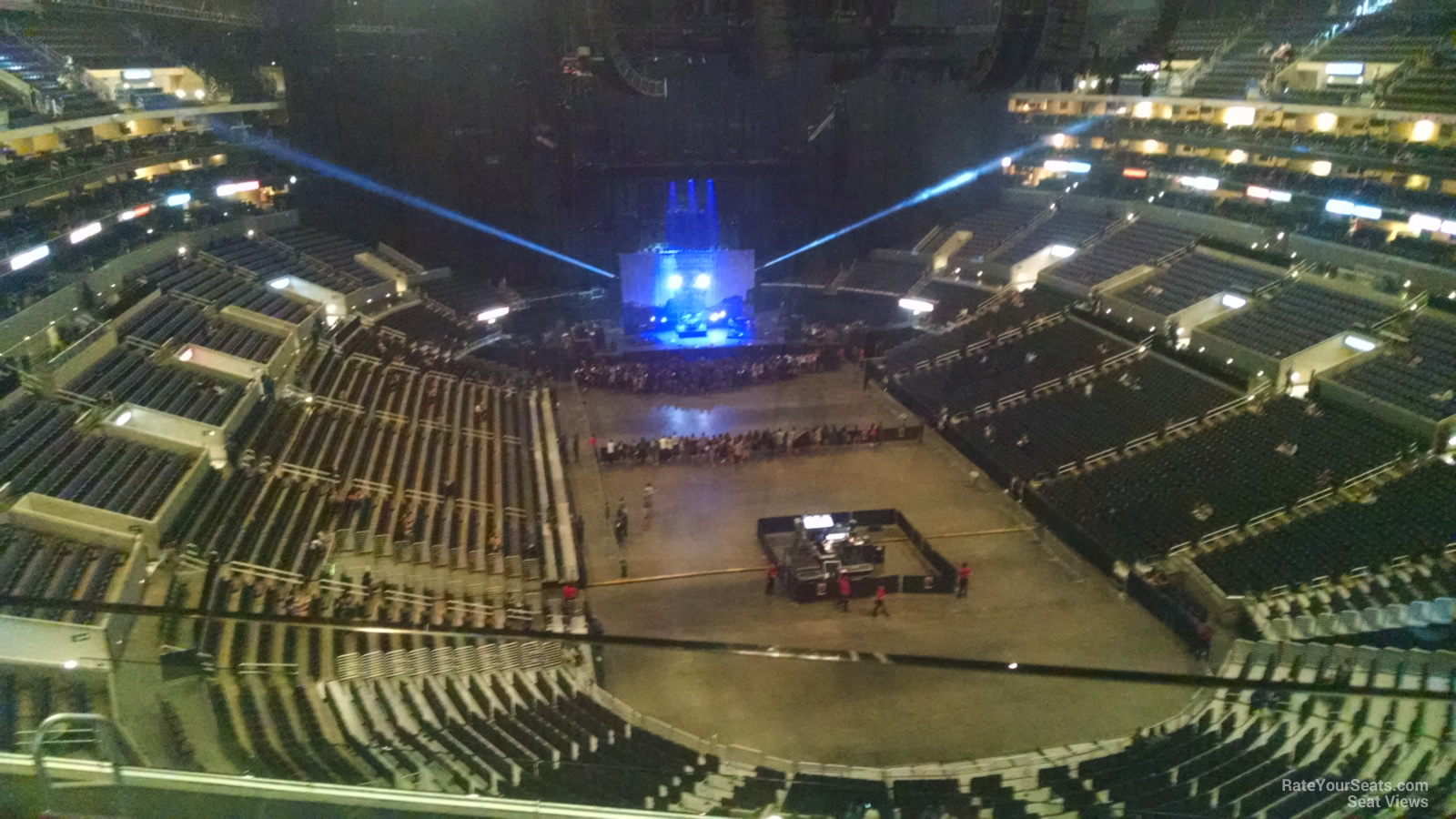 section 311, row 6 seat view  for concert - crypto.com arena