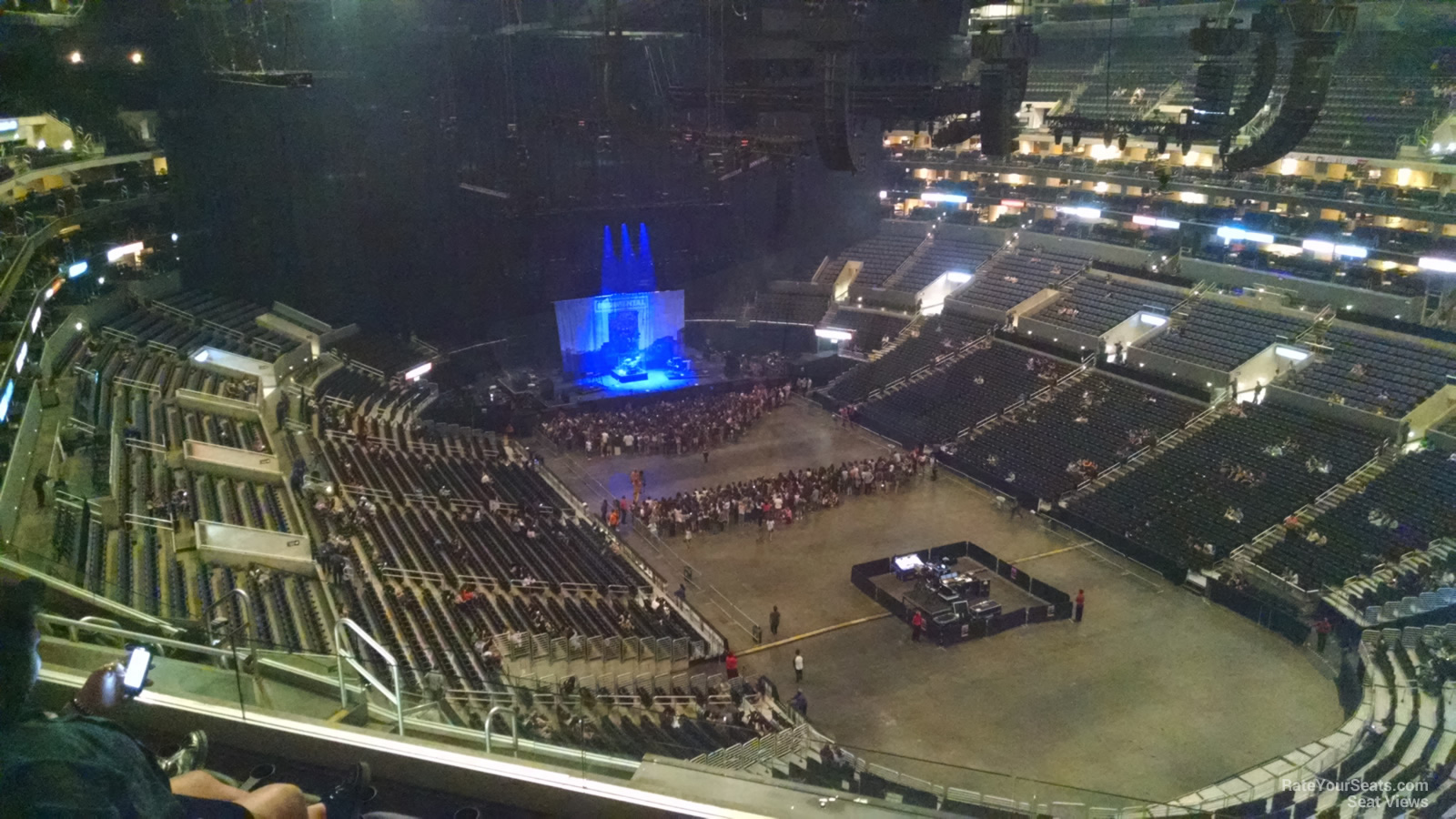section 313, row 10 seat view  for concert - crypto.com arena