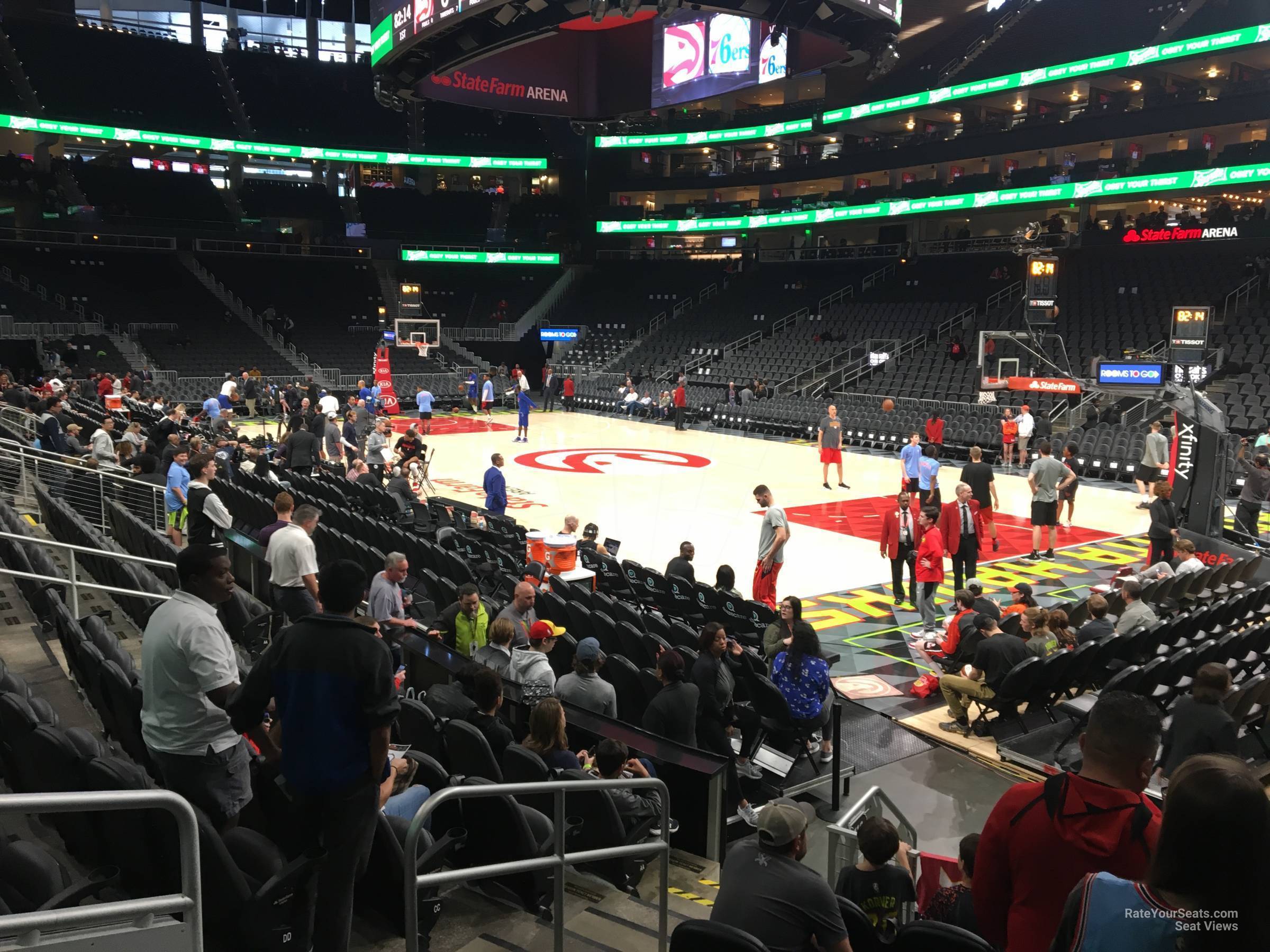 State Farm Arena Section 116 - Atlanta Hawks - RateYourSeats.com