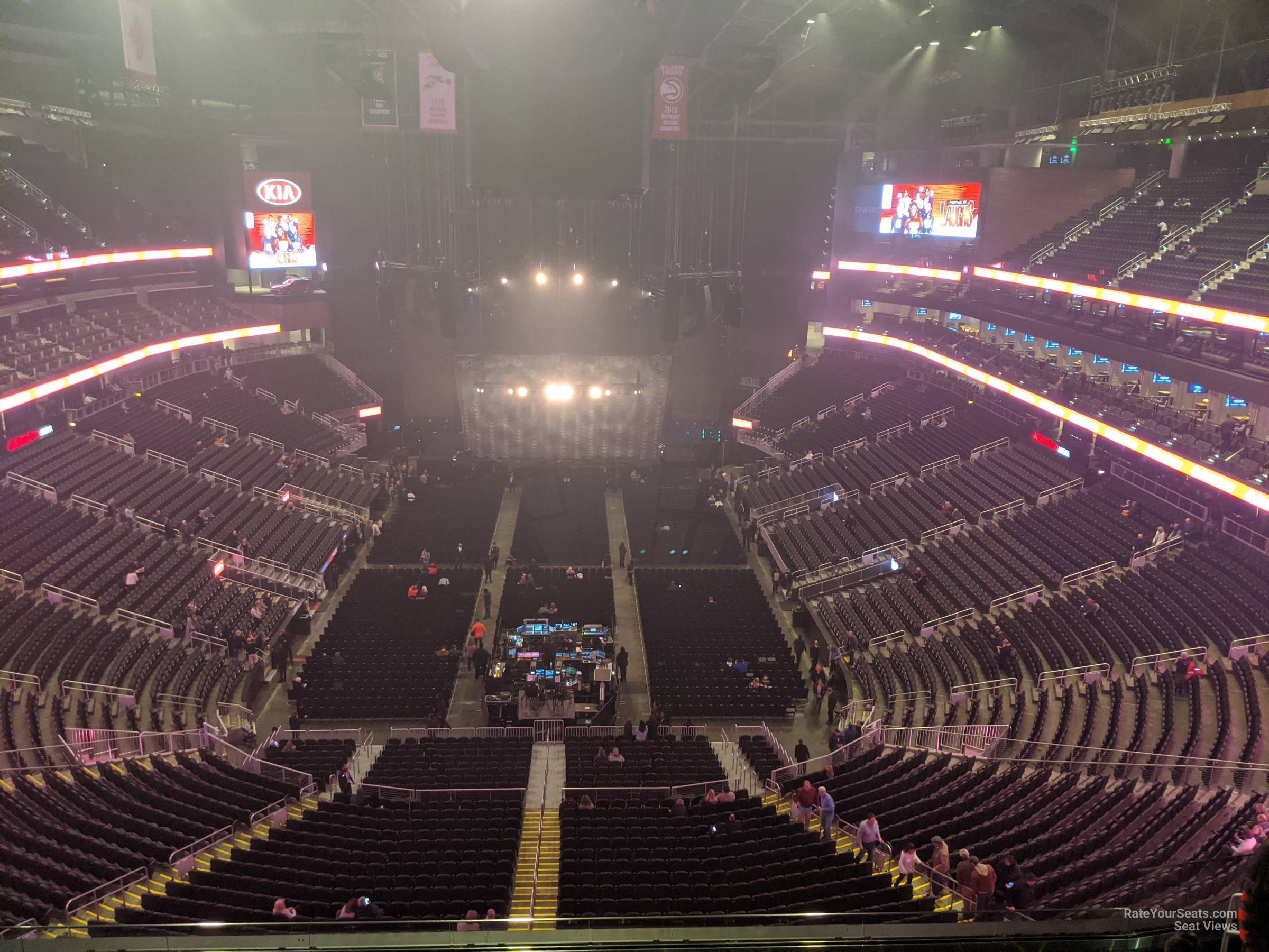 State Farm Arena Section 215 Concert Seating
