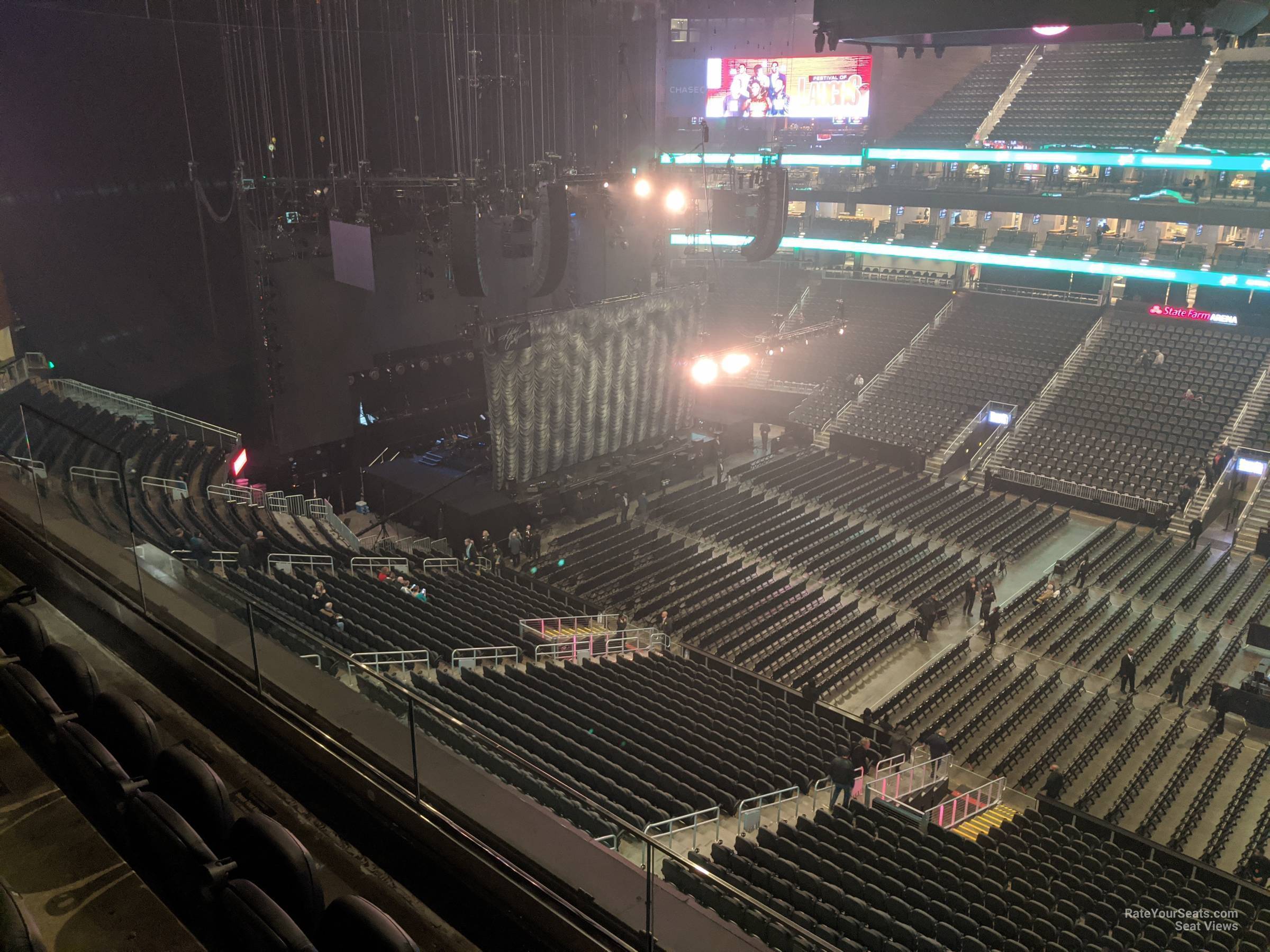 The Glass Height In Section 221 - And These New Steep Arenas : r/phish
