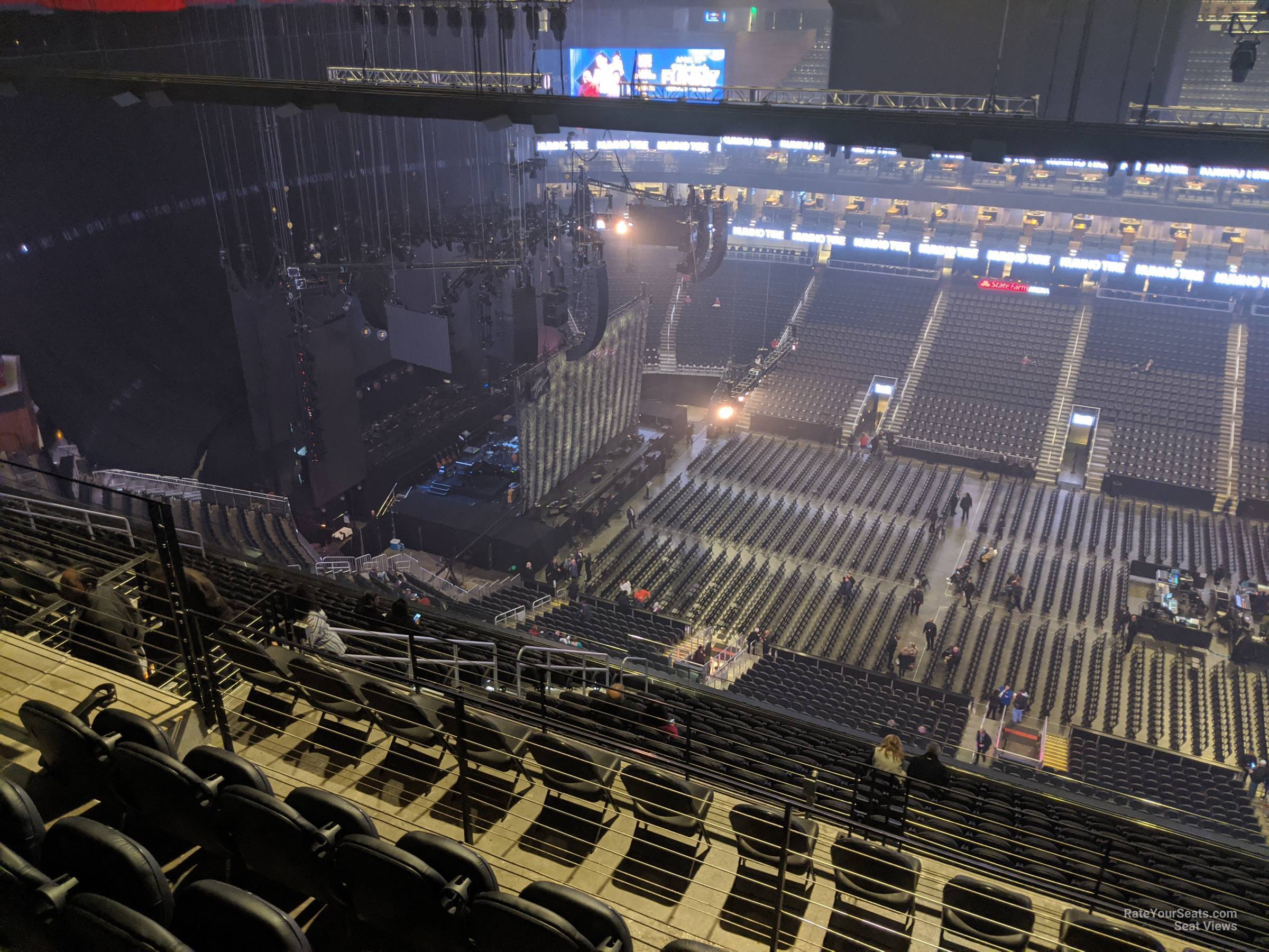 Section 222 at State Farm Arena for Concerts RateYourSeats com