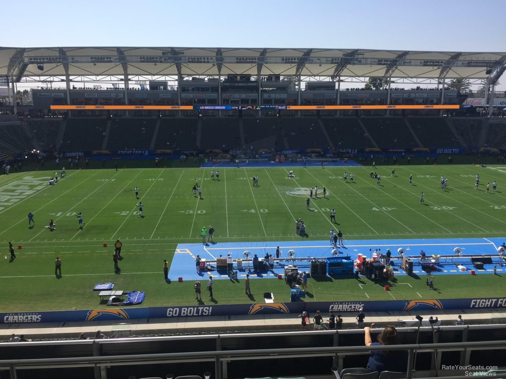 Chargers Stadium Seating Chart View | Elcho Table