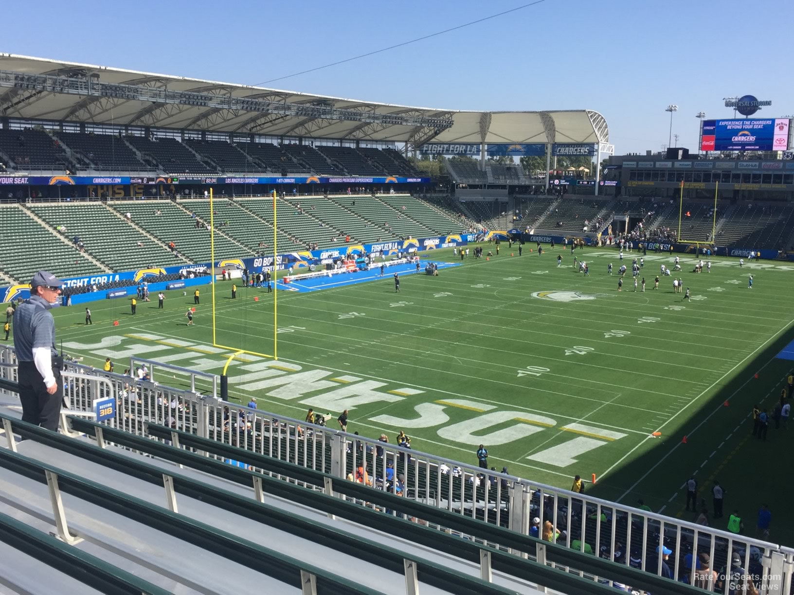 La Chargers Seating Chart