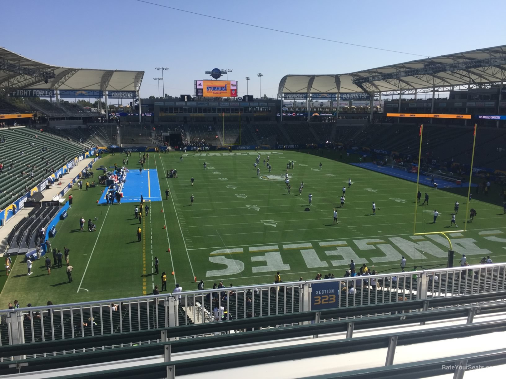 Chargers Stadium Seating Chart
