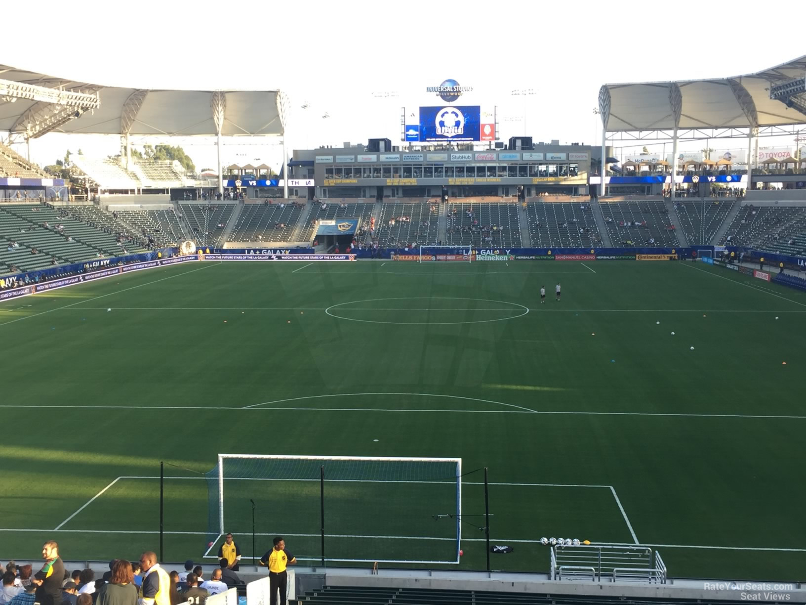 angel city brigade, row v seat view  for soccer - dignity health sports park
