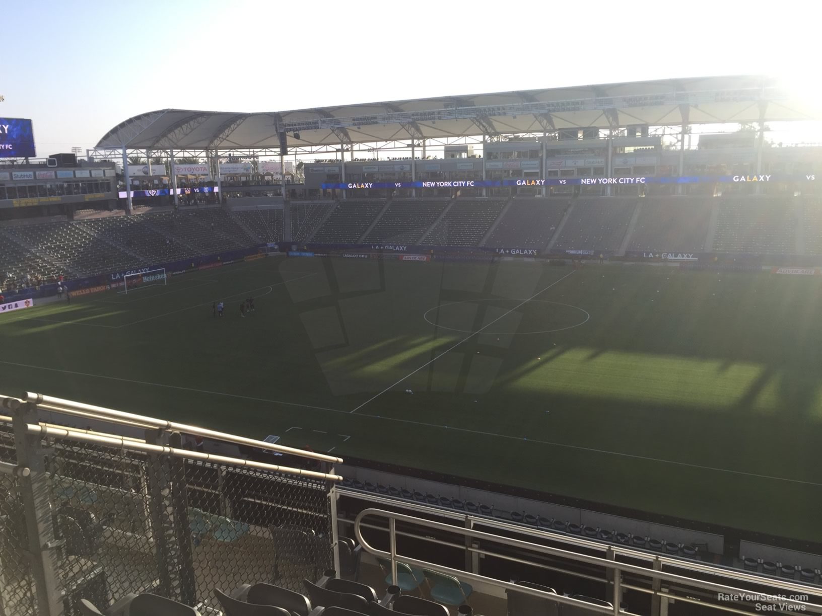 section 229, row jj seat view  for soccer - dignity health sports park