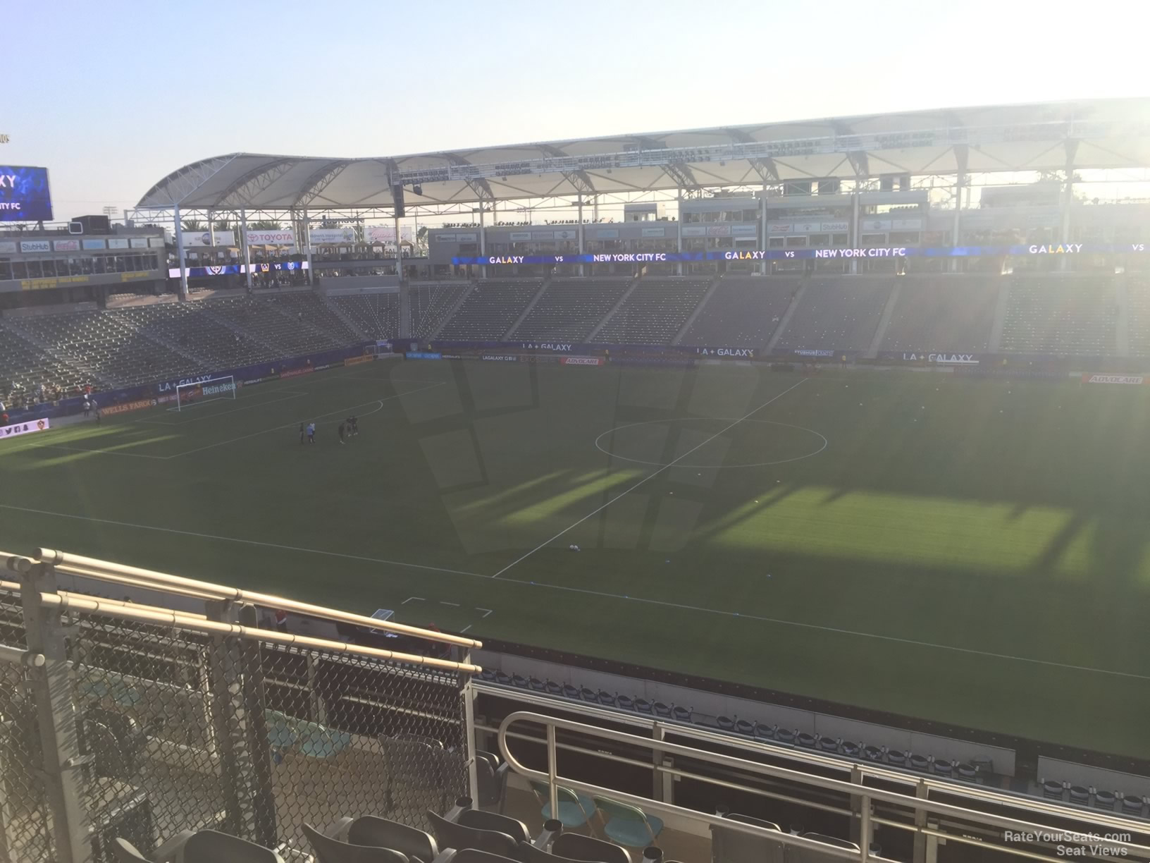 section 230, row jj seat view  for soccer - dignity health sports park