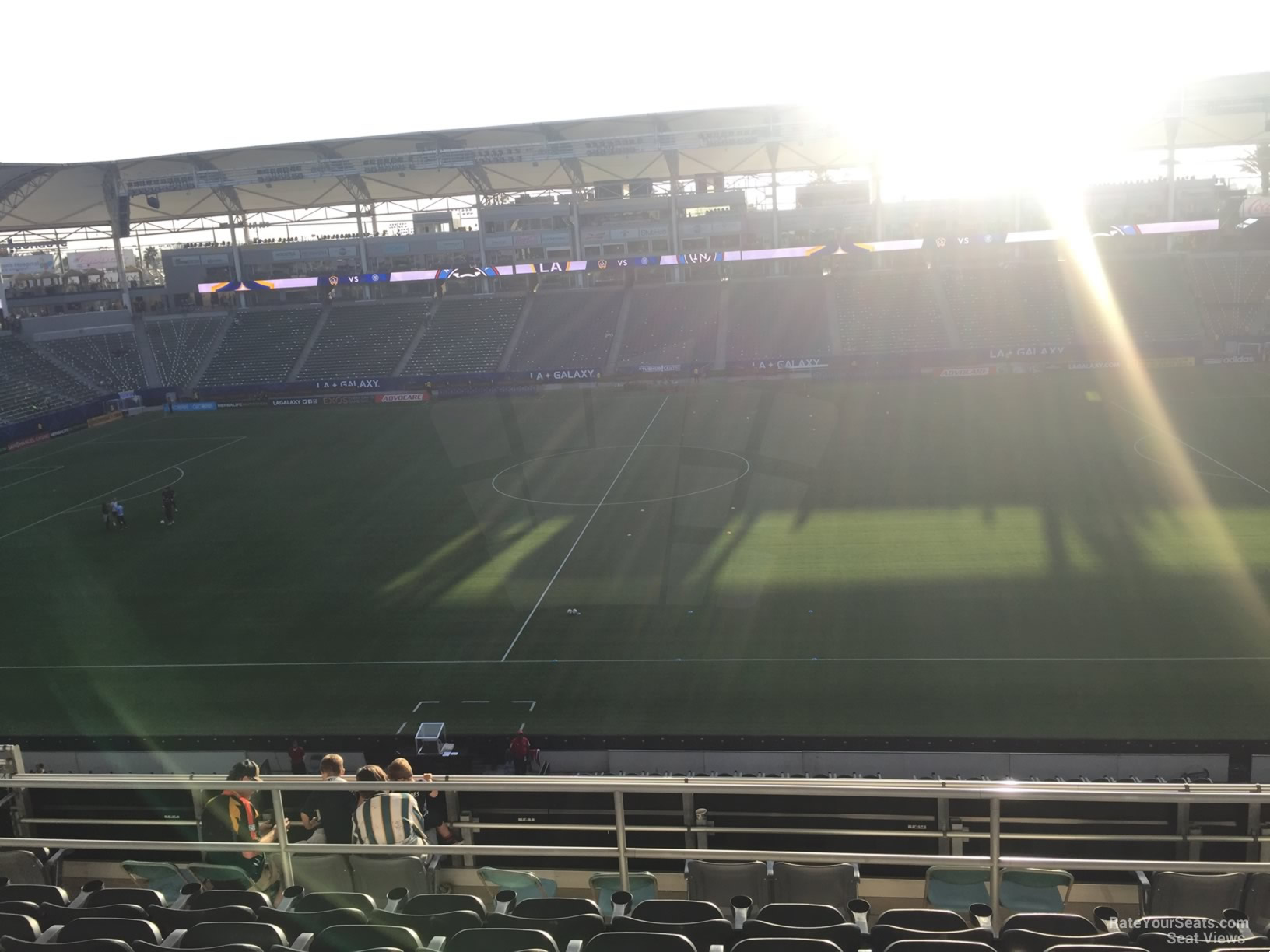 section 231, row jj seat view  for soccer - dignity health sports park