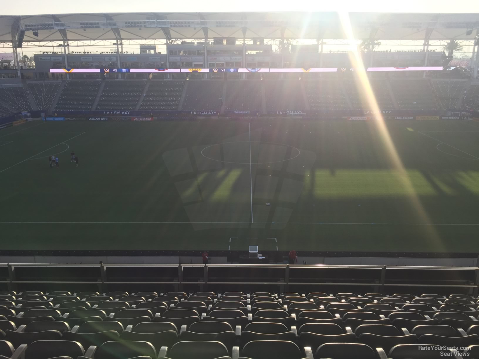 section 232, row jj seat view  for soccer - dignity health sports park