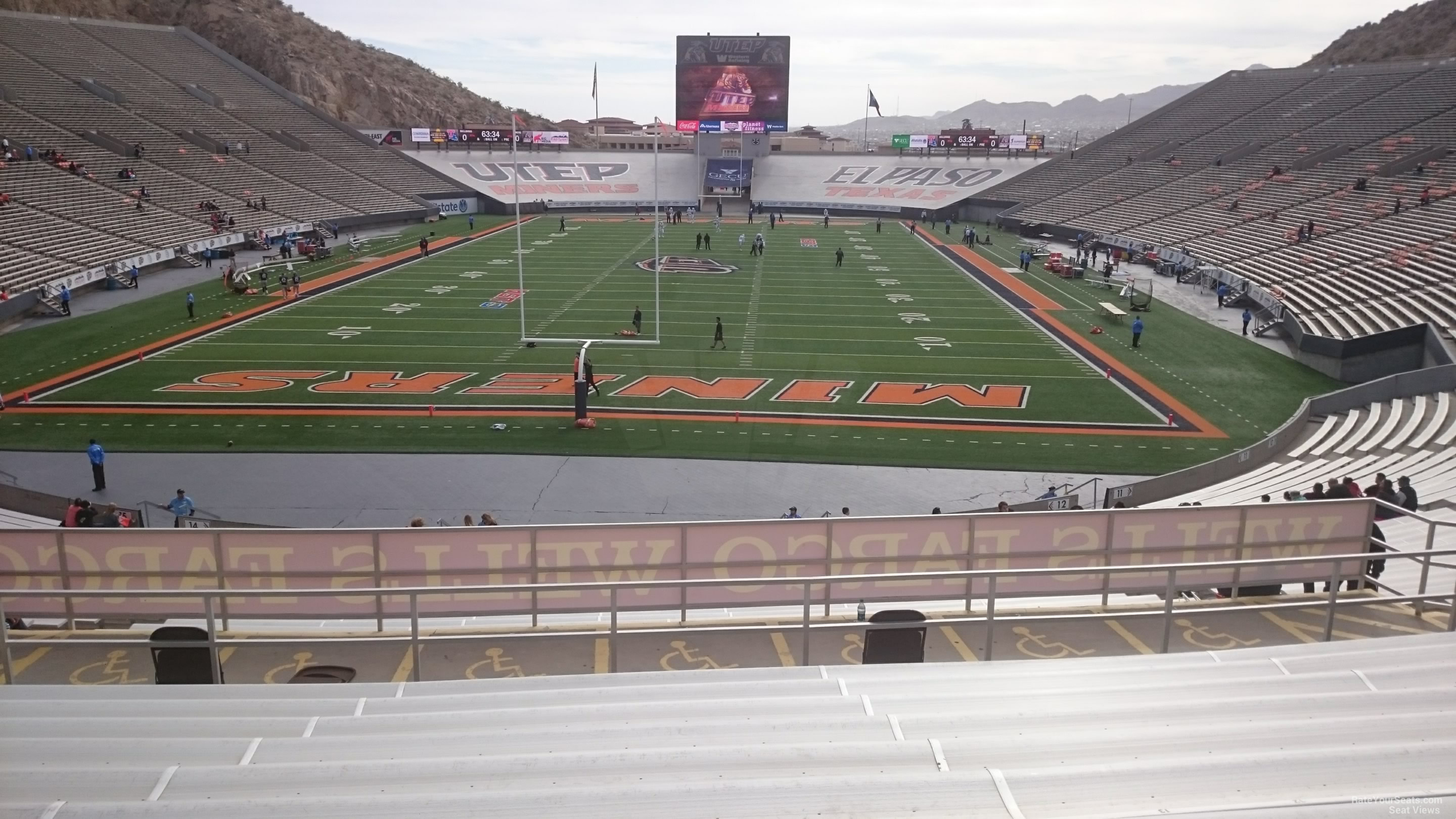 Sun Bowl Section 13 UTEP Football