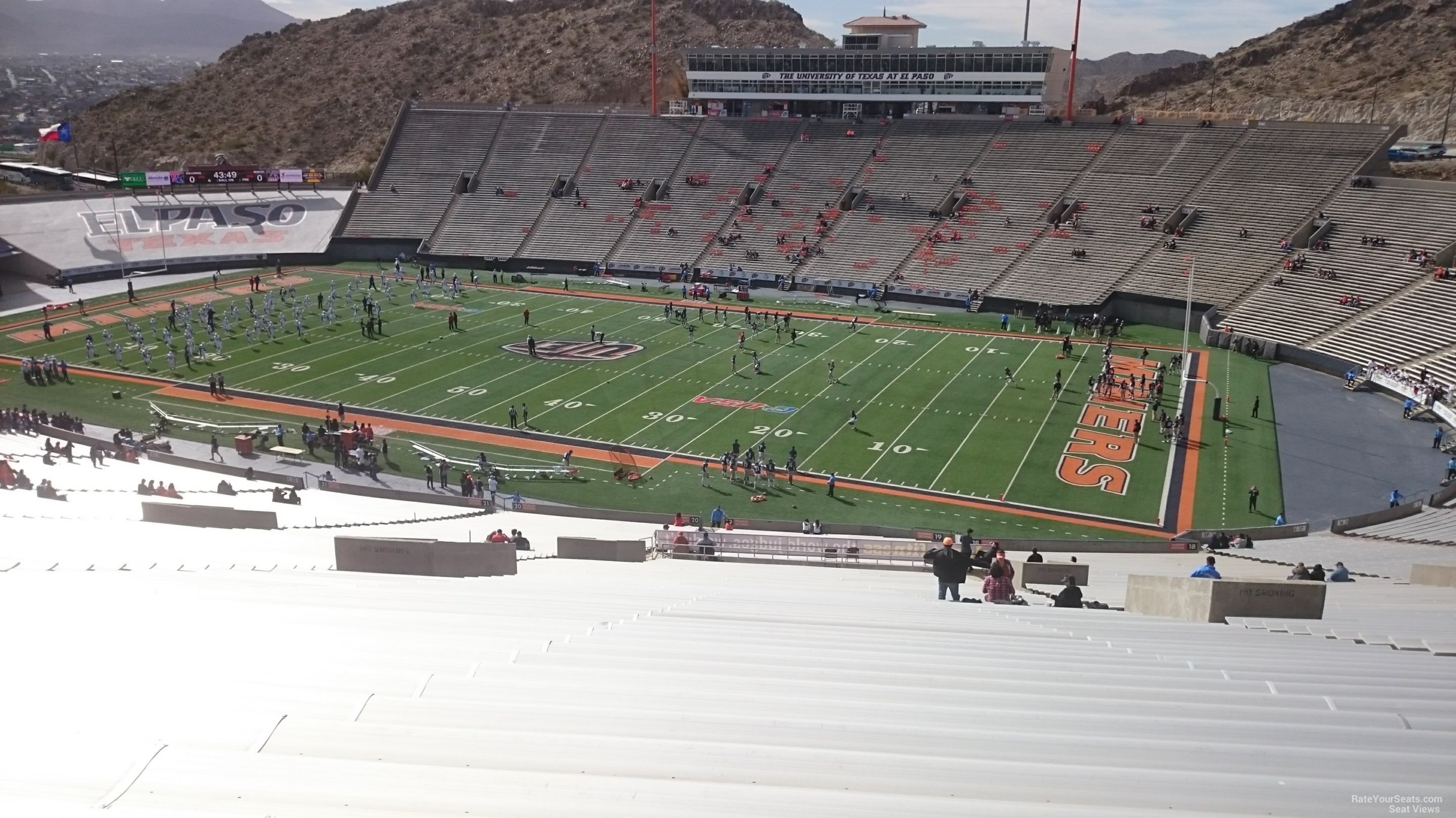 Sun Bowl Section 19 - UTEP Football - RateYourSeats.com