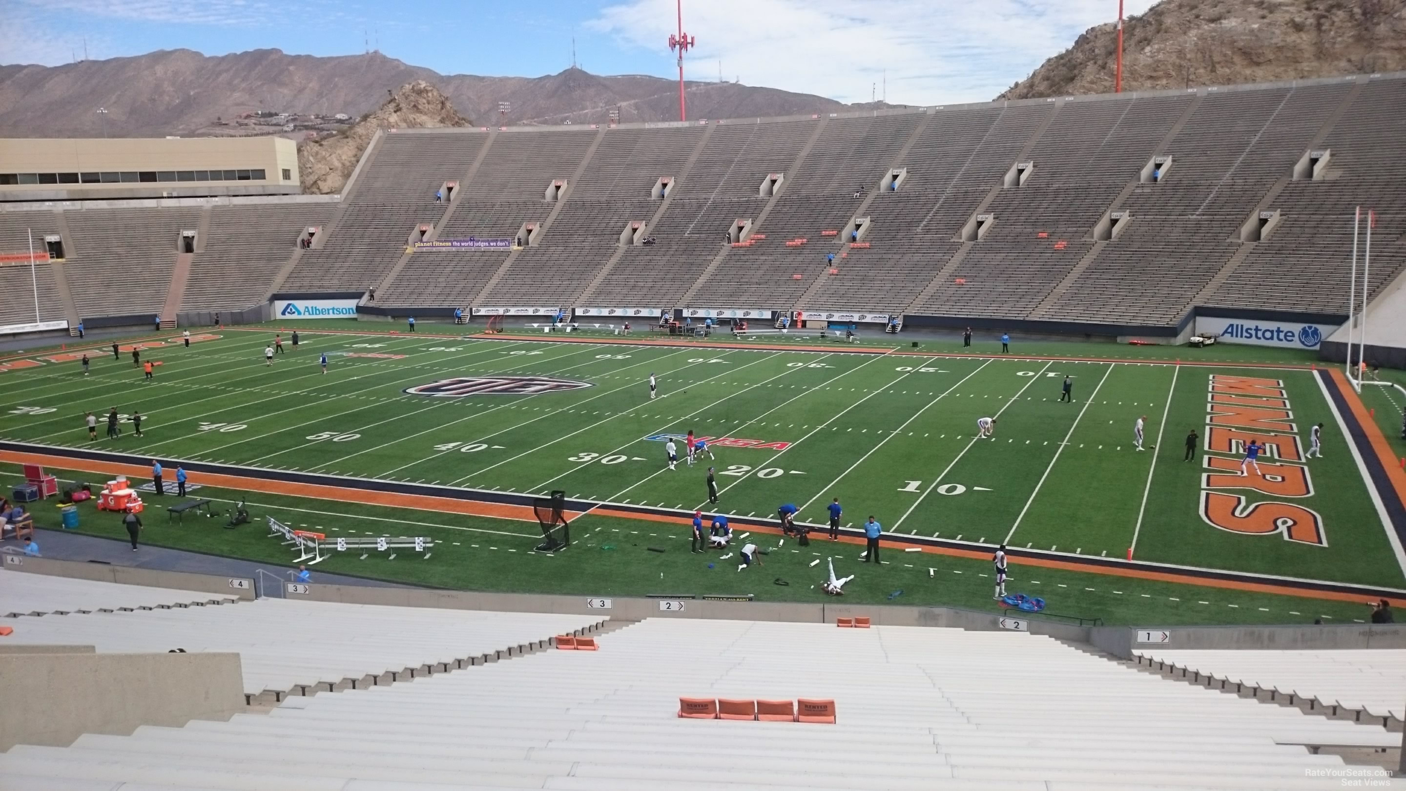 Section 2 at Sun Bowl - RateYourSeats.com