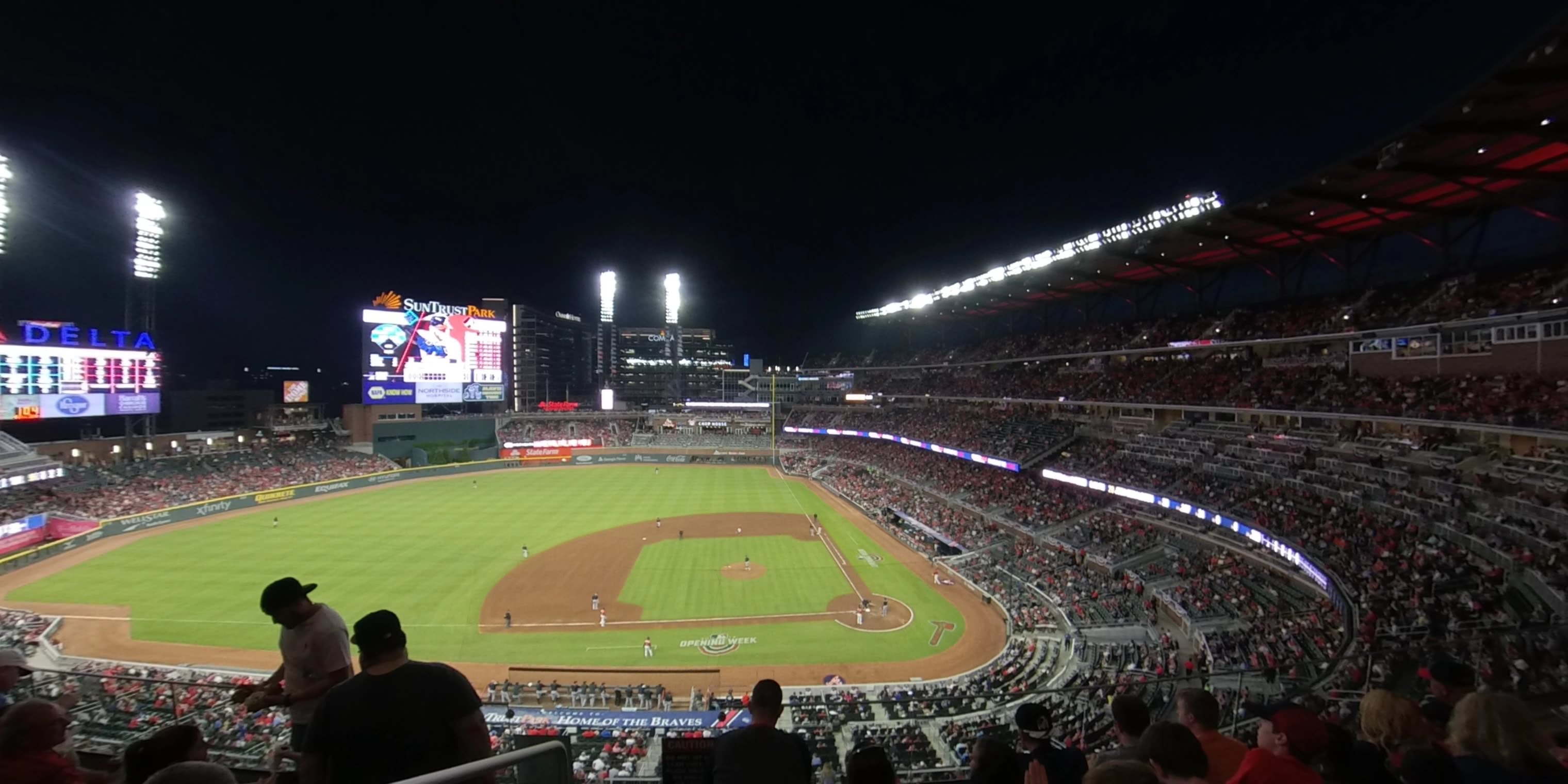 section 330 panoramic seat view  - truist park
