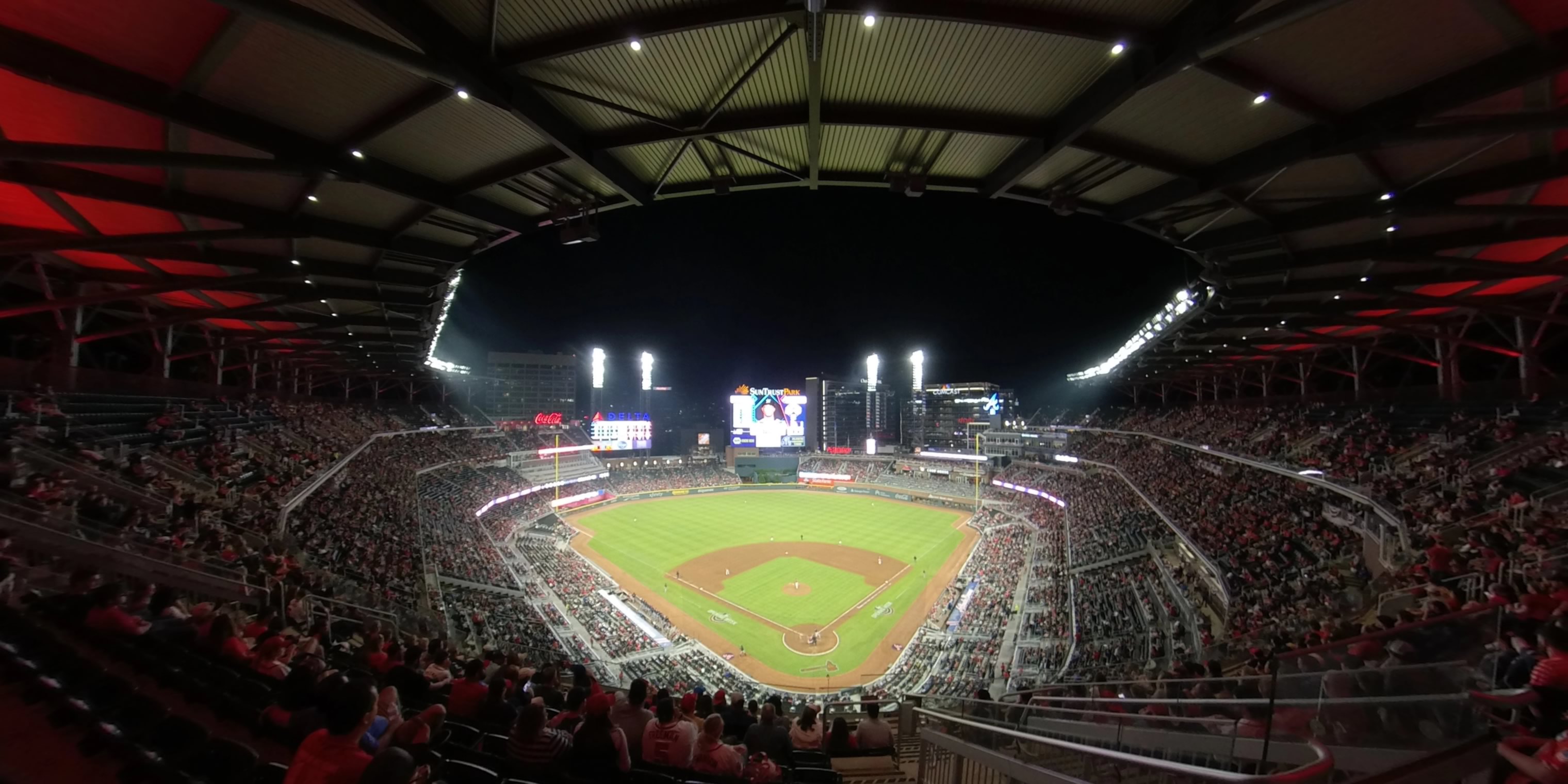 section 426 panoramic seat view  - truist park