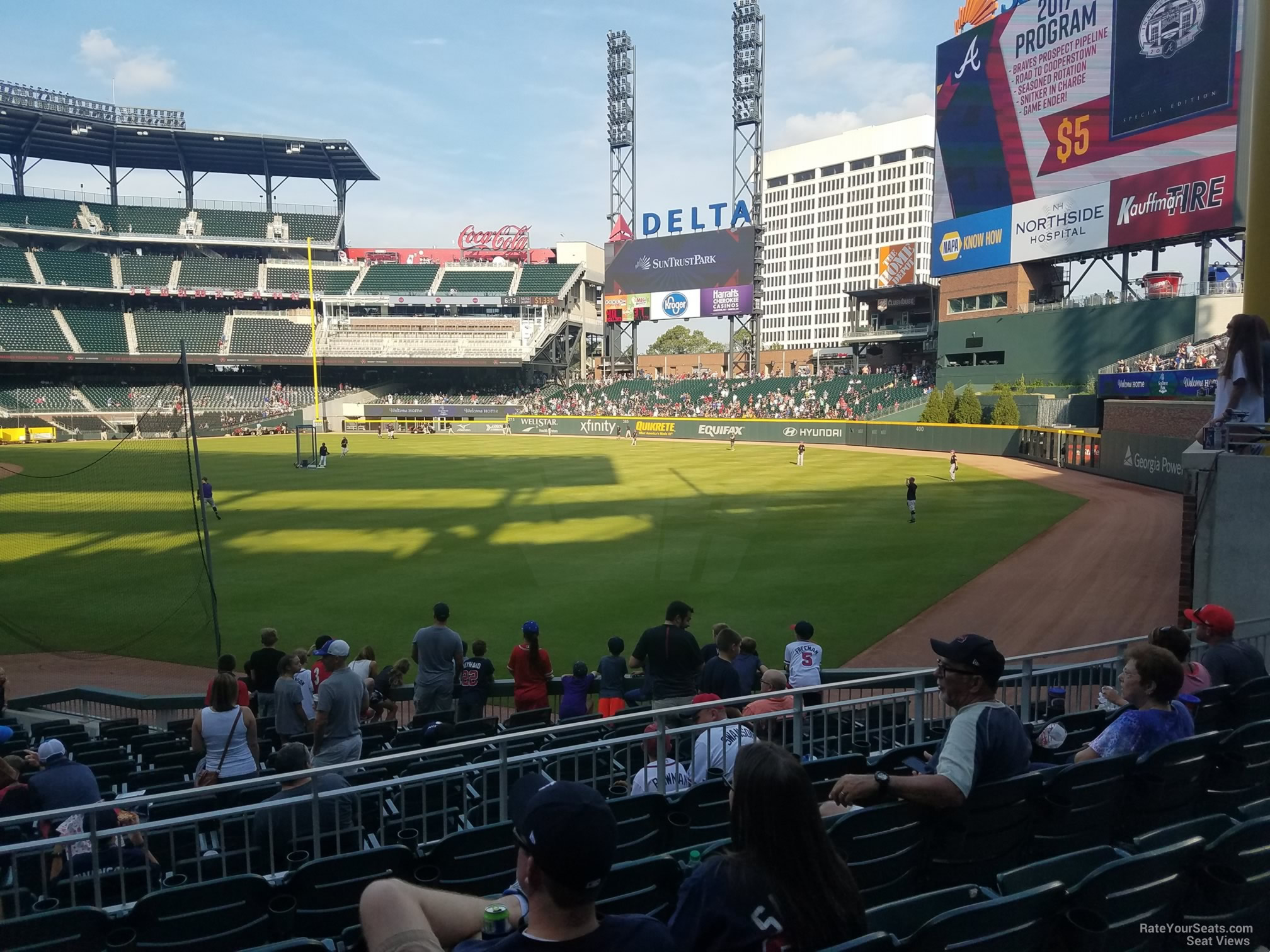 Truist Park, section 109, home of Atlanta Braves, page 1