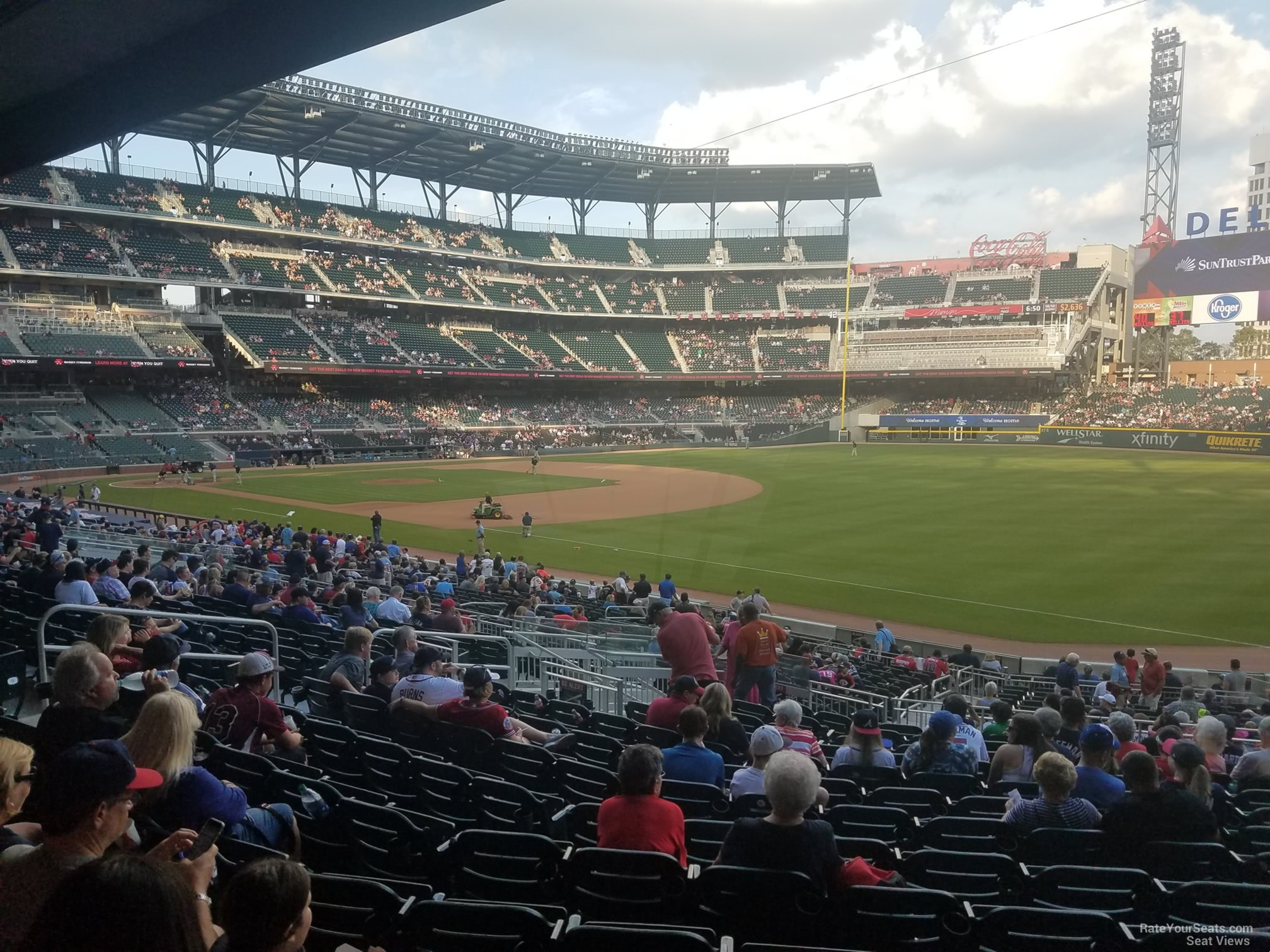 Truist Park, section 112, home of Atlanta Braves, page 1