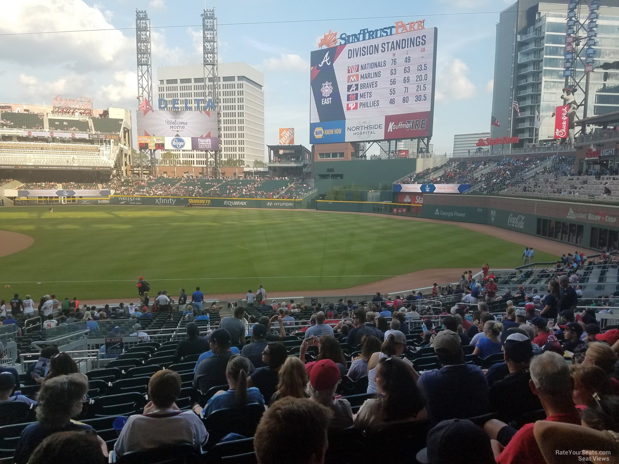 Truist Park, section 131, home of Atlanta Braves, page 1