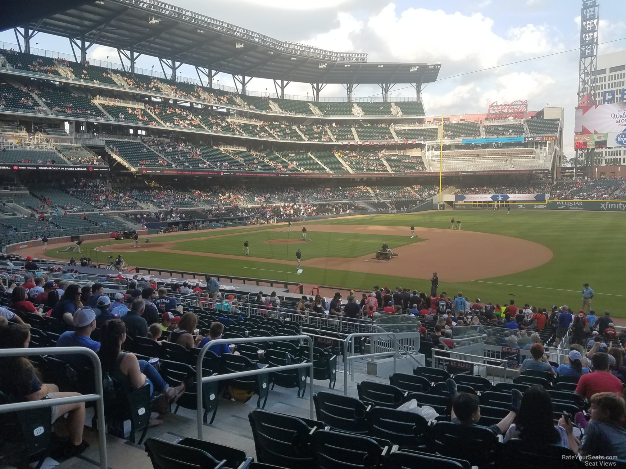 Truist Park, section 114, home of Atlanta Braves, page 1