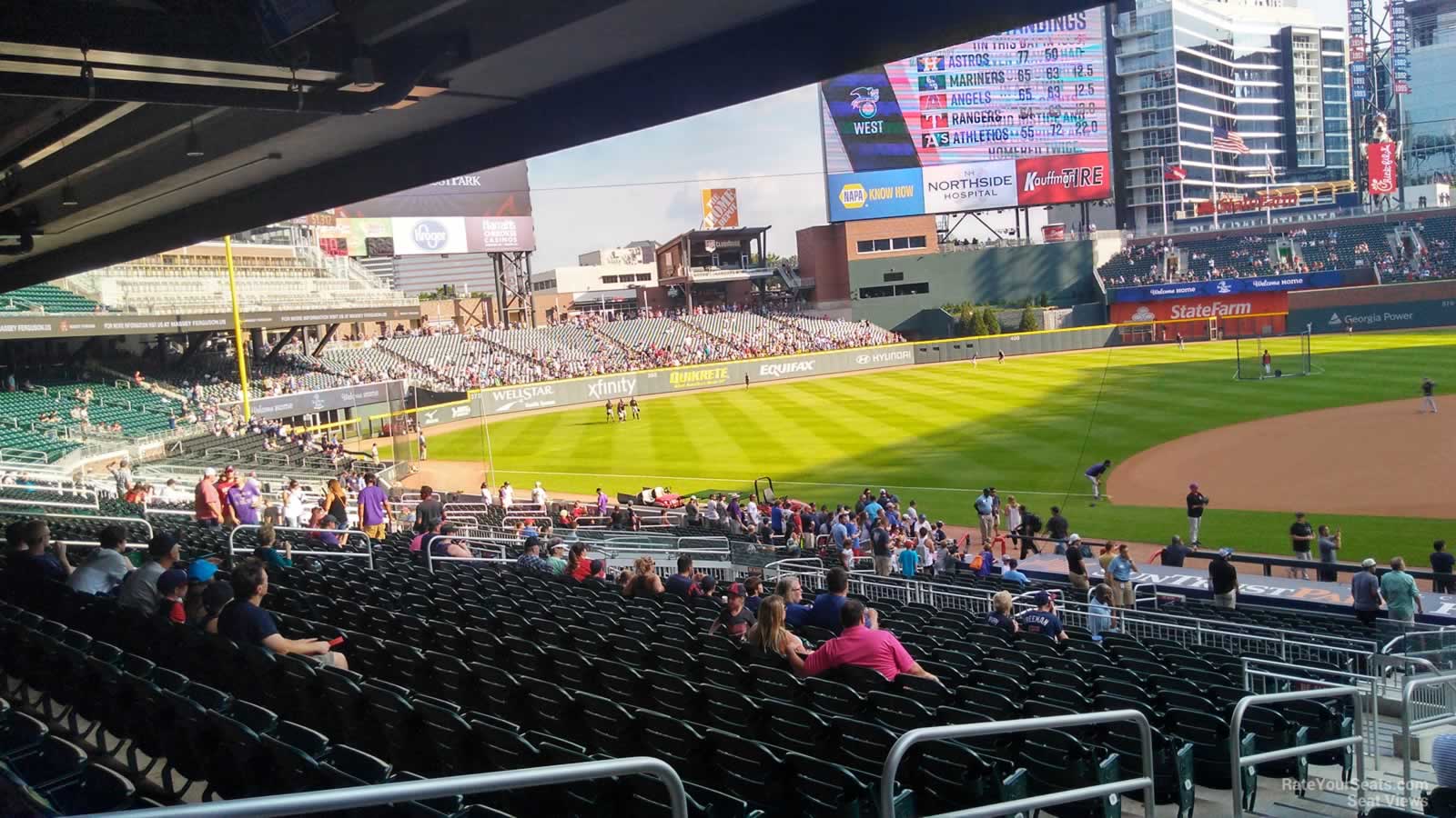 Truist Park, section 131, home of Atlanta Braves, page 1