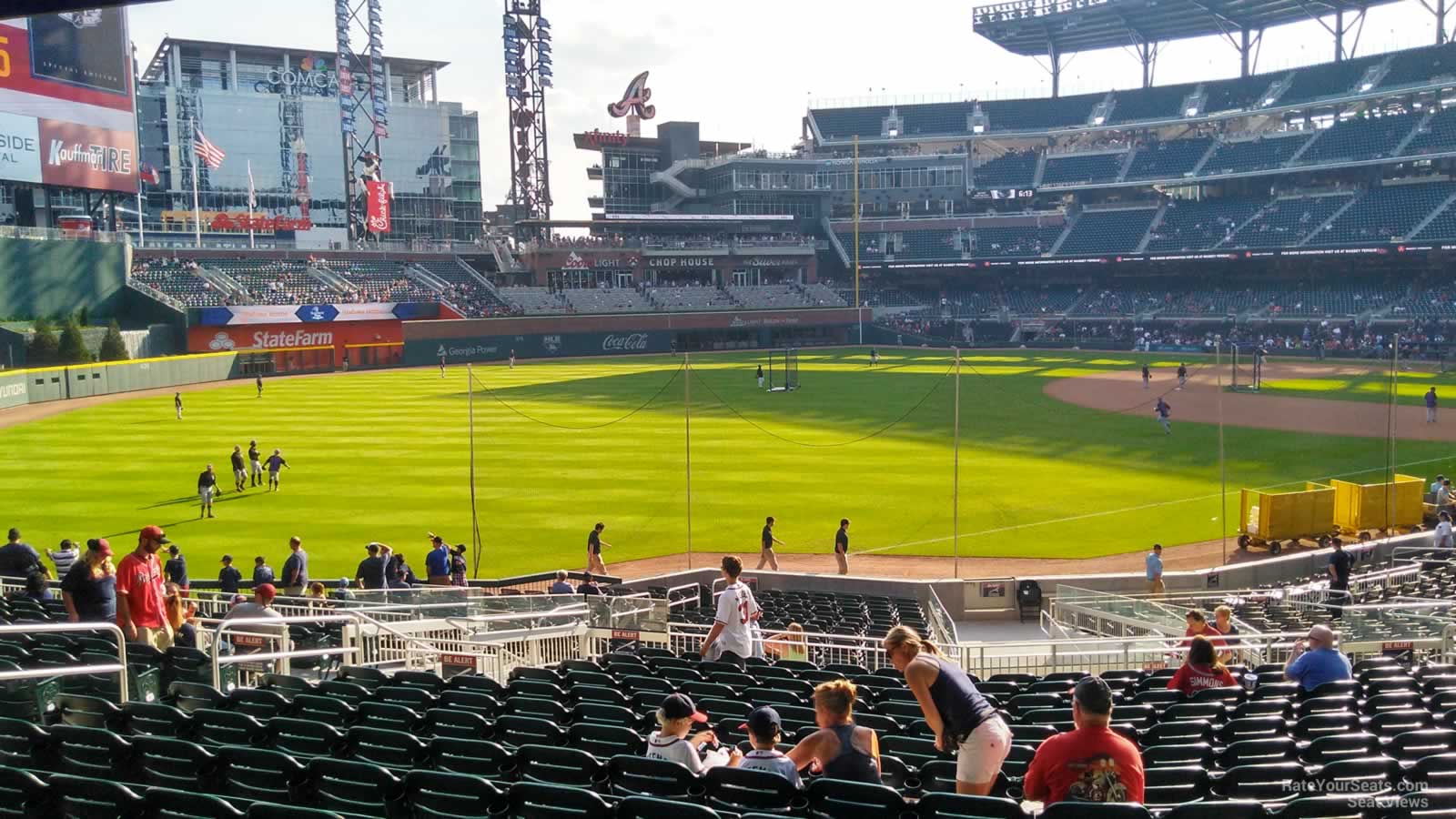 Truist Park, section 114, home of Atlanta Braves, page 1