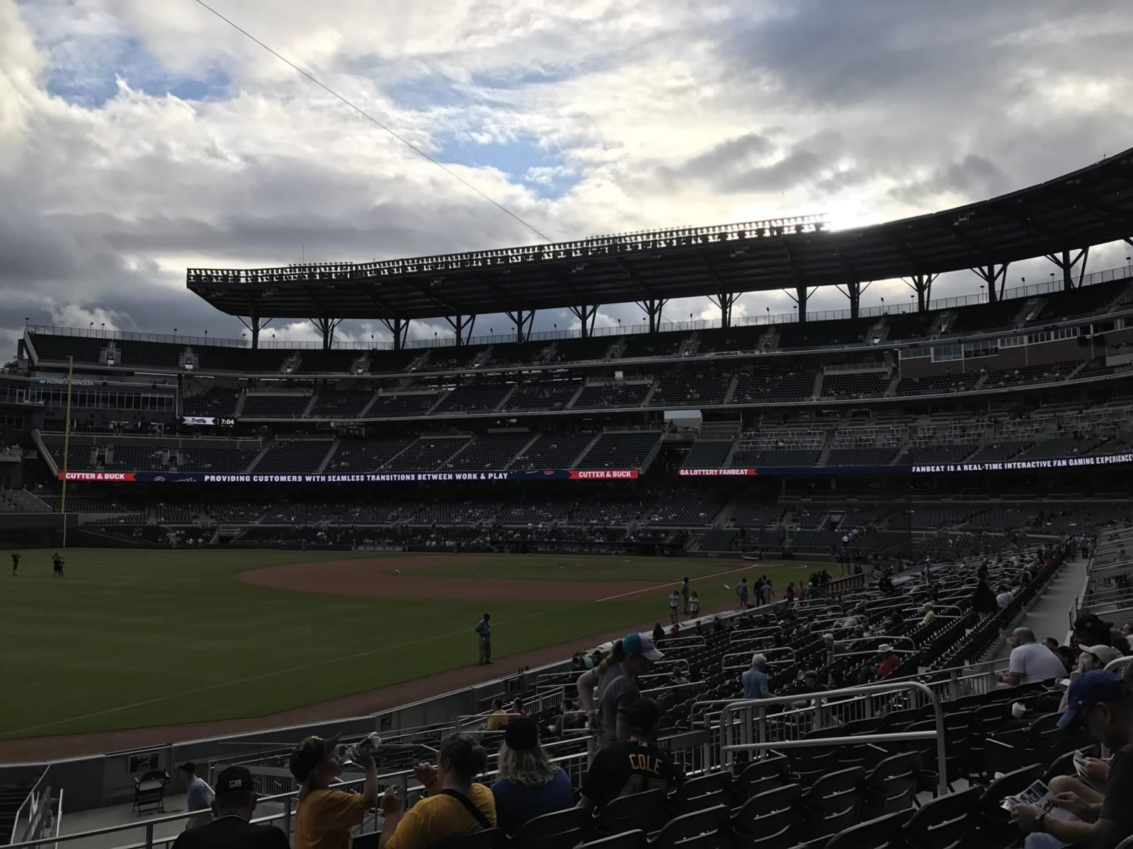 Truist Park, section 114, home of Atlanta Braves, page 1