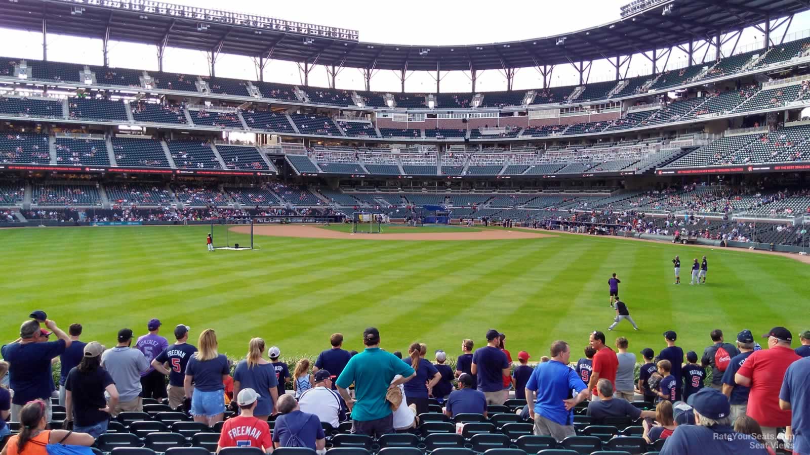 section 149, row 15 seat view  for baseball - truist park