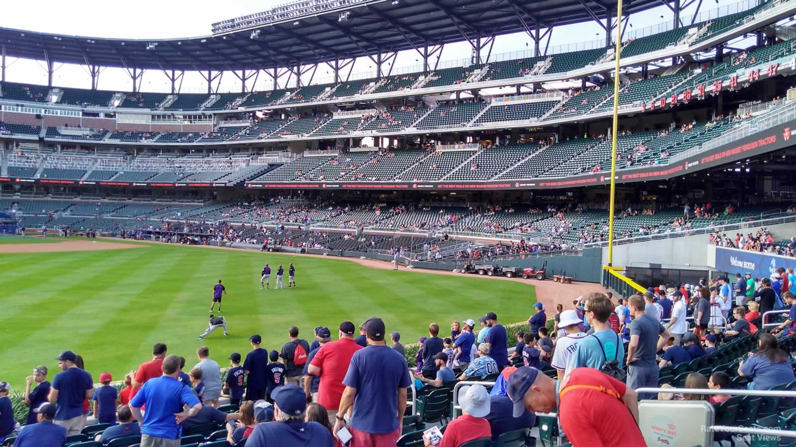 Colorado Rockies Tickets. 8/30 vs. Braves Sec. 149, Row 10, Seats 5-8