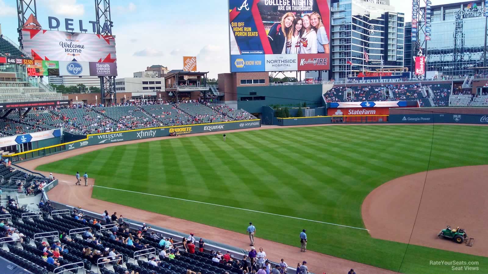 SunTrust Park map: Seating chart, gates and entrances – WSB-TV