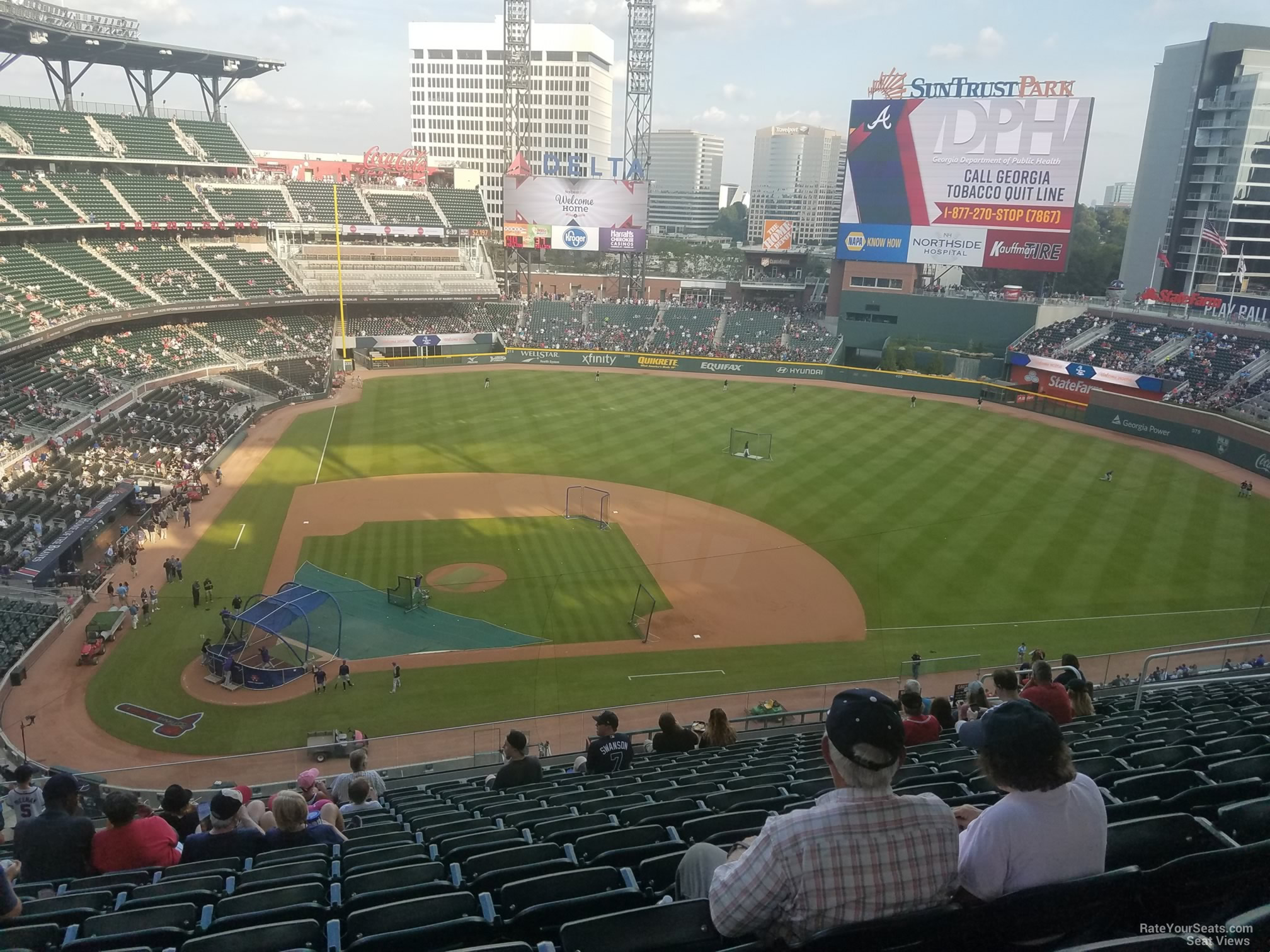 Truist Park, section 131, home of Atlanta Braves, page 1