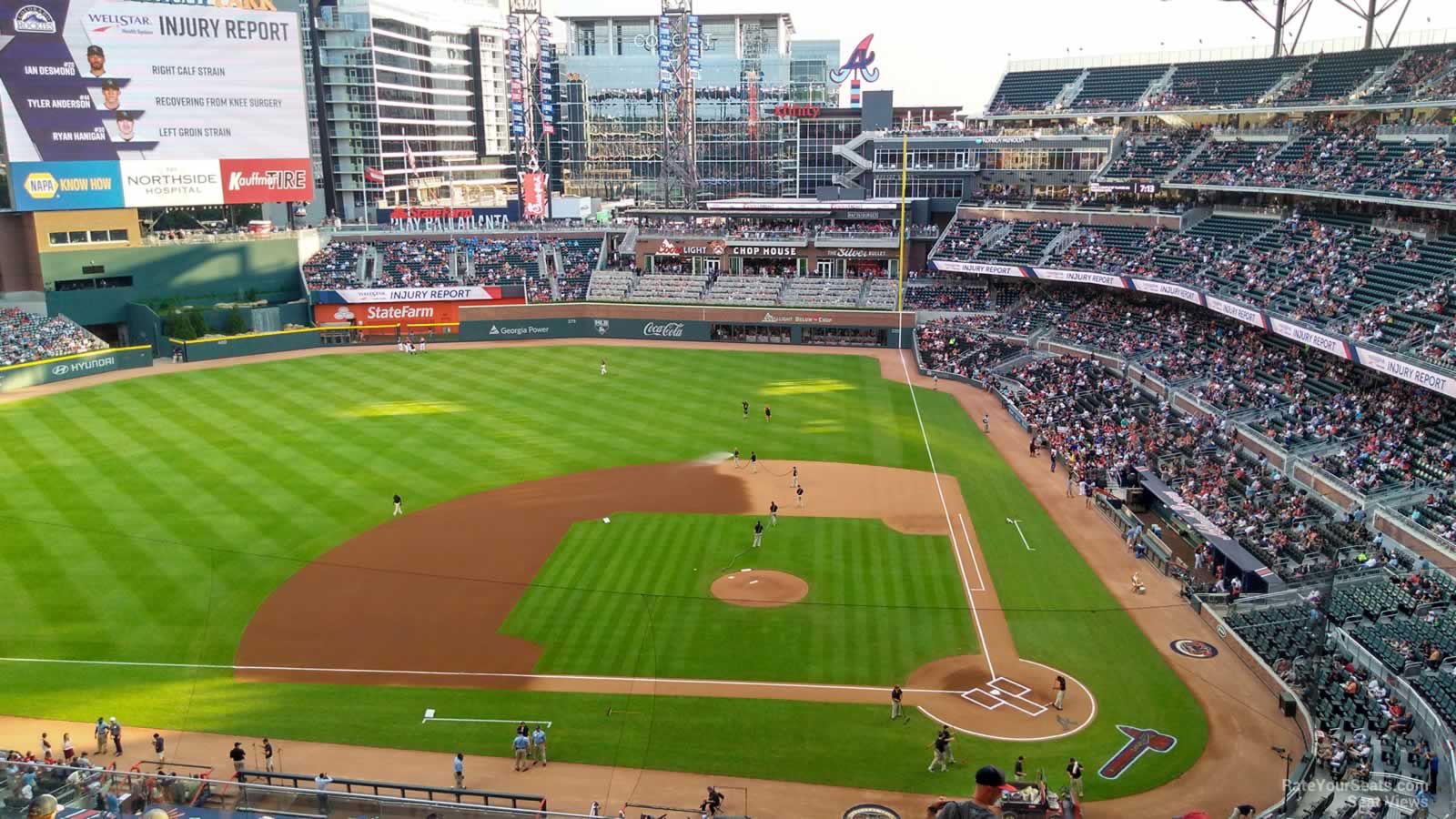 SunTrust Park map: Seating chart, gates and entrances – WSB-TV