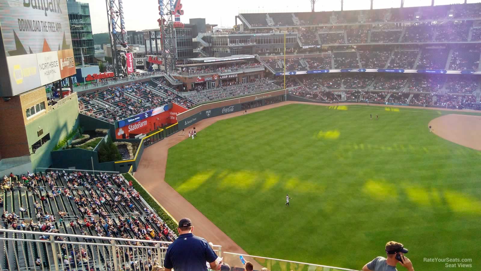 Checking in with a View from Game 2!!! Coca Cola Corner Section 347 Row 9  Seat 15 : r/AtlantaBraves