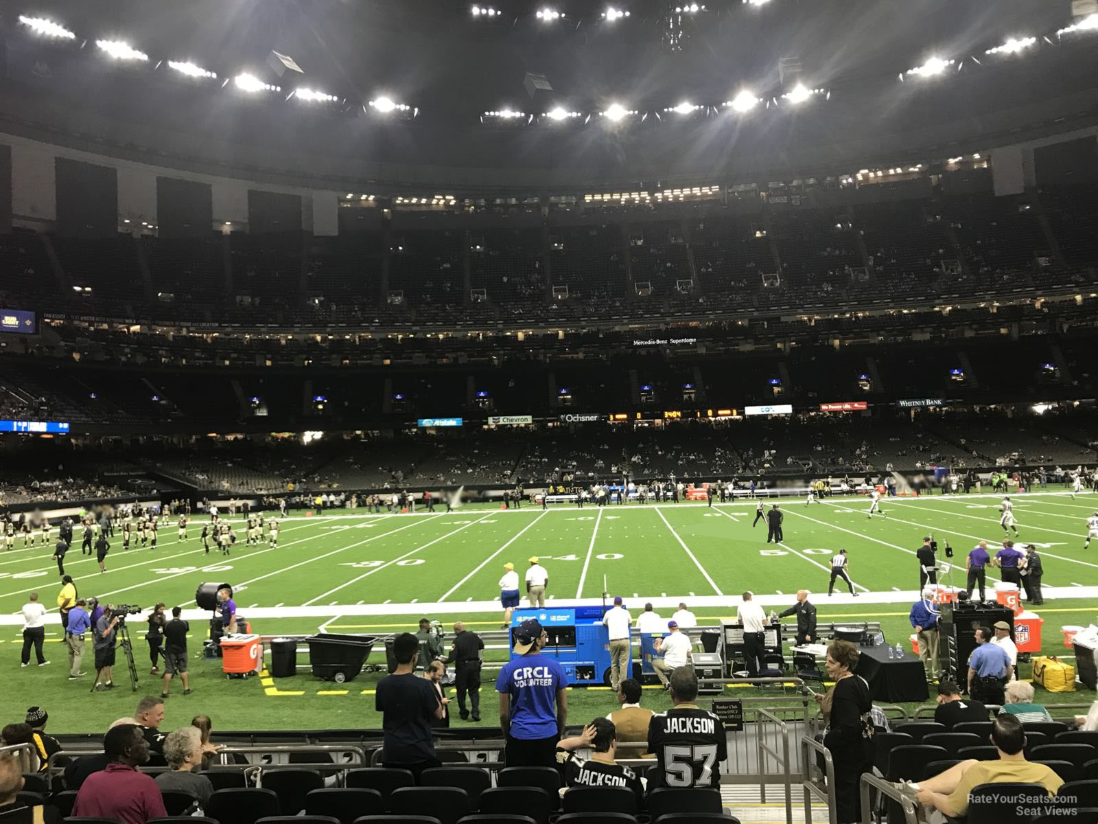 New Orleans Saints Superdome Seating Chart