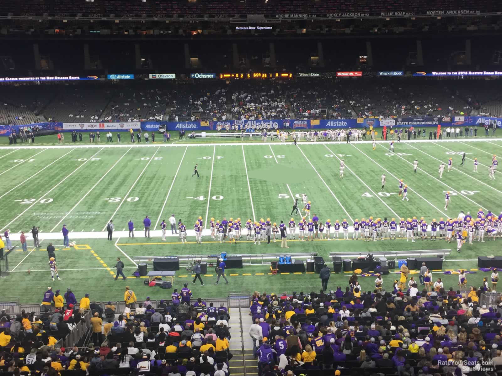 Superdome Seating Chart Virtual View