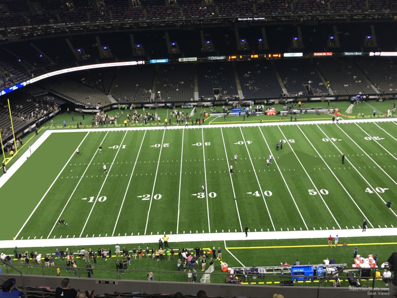 Section 616 at Superdome New Orleans Saints