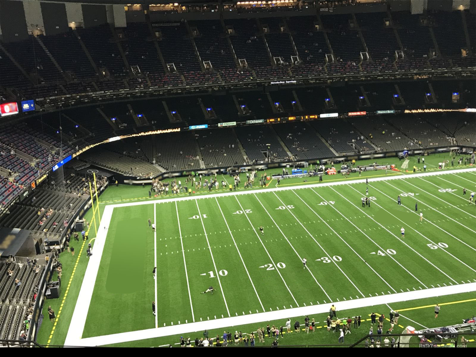 Section 618 at Caesars Superdome 