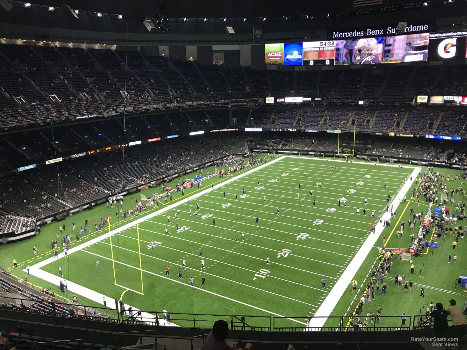 Section 649 at Superdome New Orleans Saints