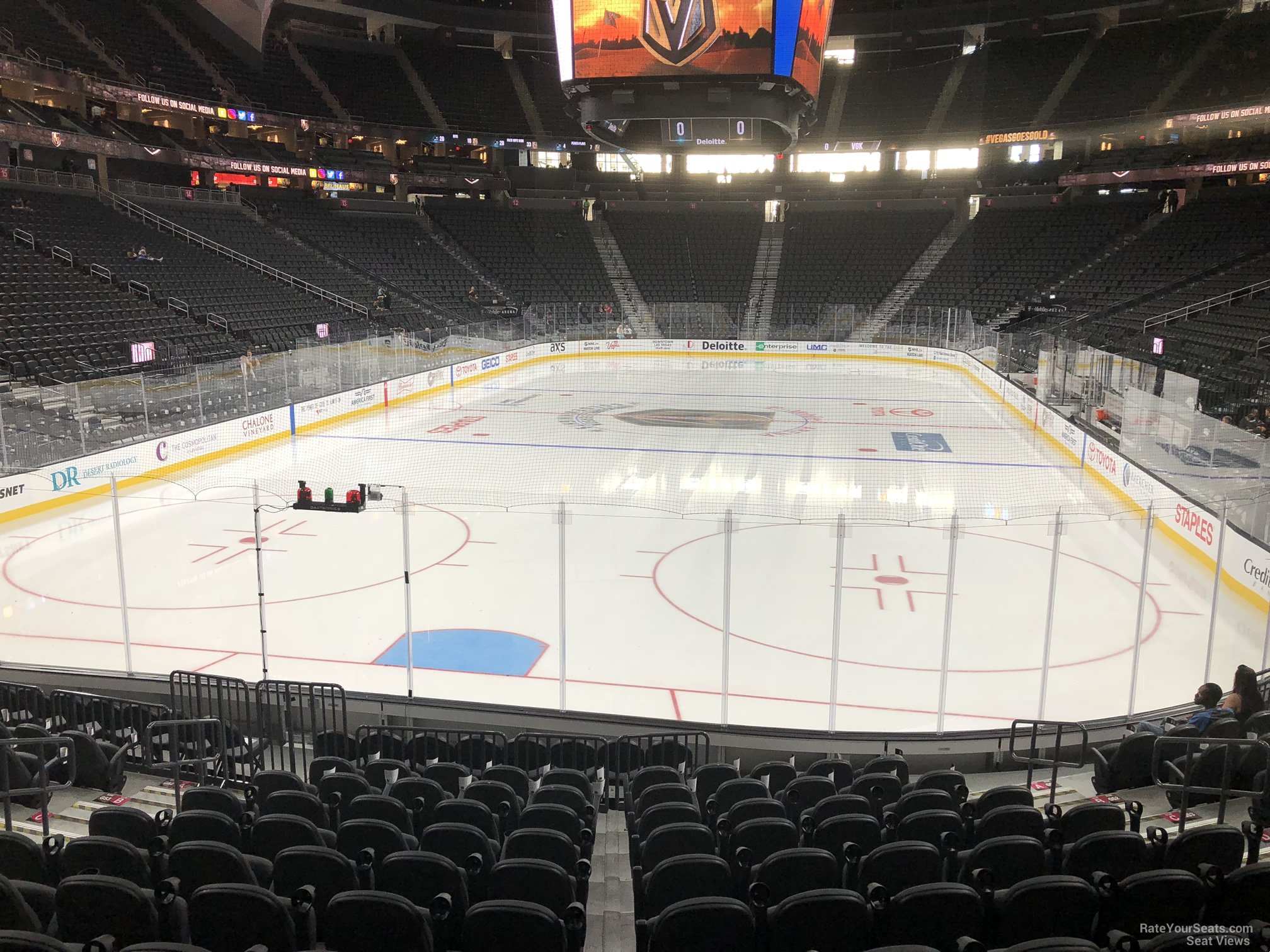 T-Mobile Arena Section 1 - Vegas Golden Knights - RateYourSeats.com